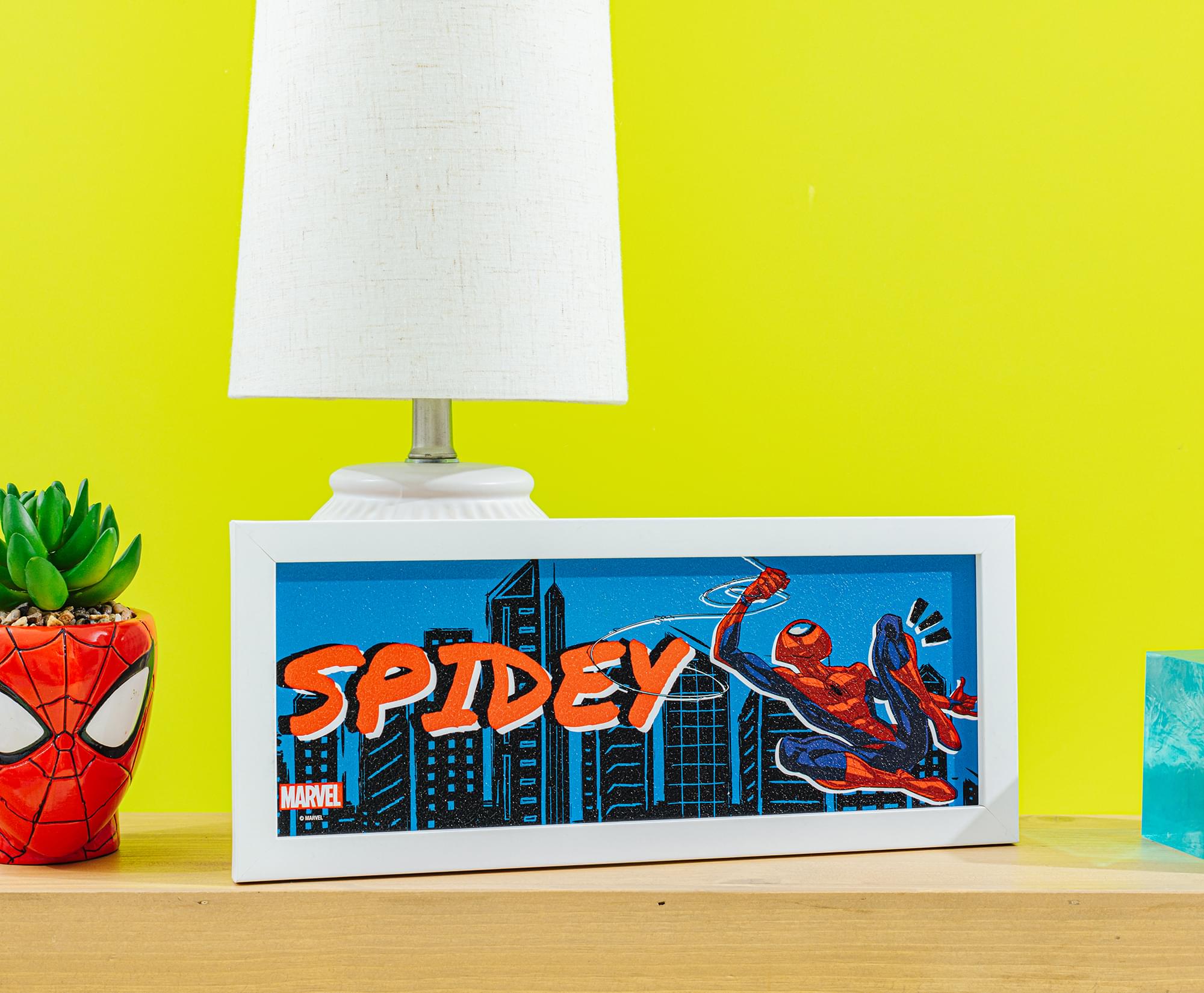Epic Marvel Spider-Man 12 x 5 Inch Framed MDF Wall Art