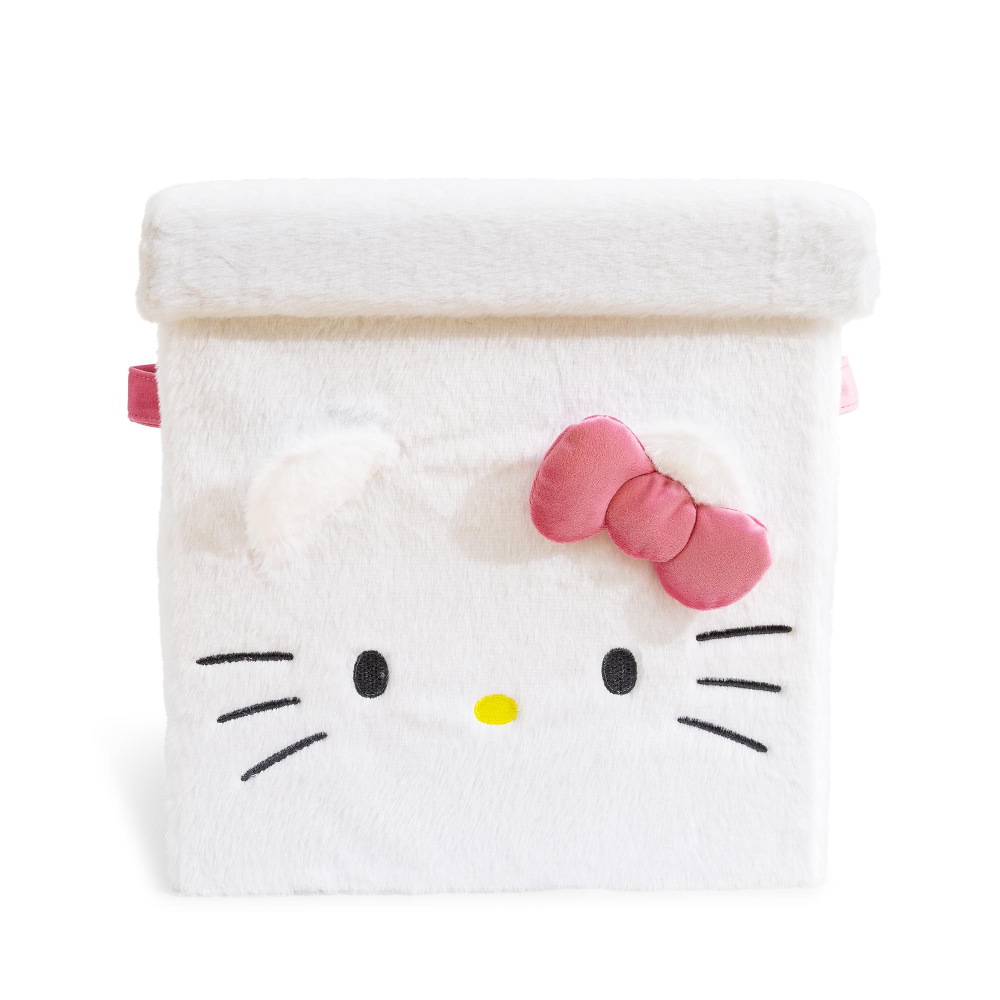 Adorable Sanrio Hello Kitty 13x13 Inch Plush Storage Cube - Keep Your Space Tidy in Style!