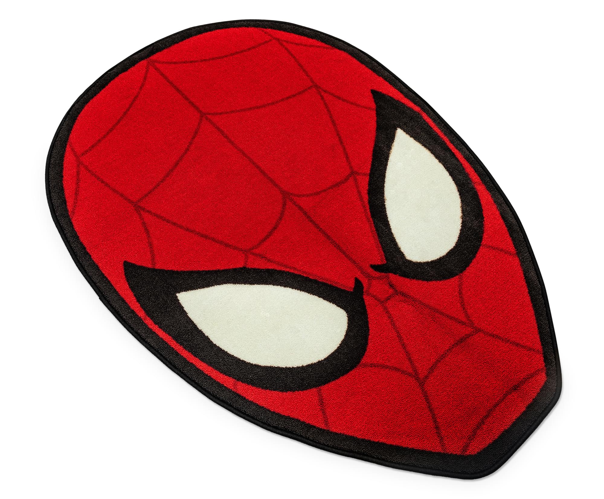 Unleash Your Inner Spider-Man with This Awesome Mask-Printed Area Rug!