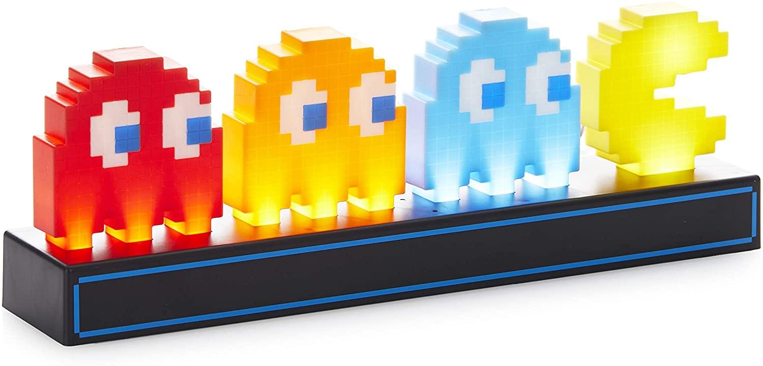 Pac-Man & Ghosts USB Night Light - Light Up Your World with Retro Gaming Fun