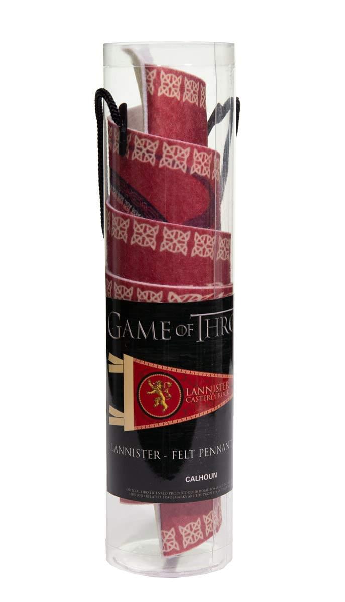 Game of Thrones 8.5x21 House Lannister Wall Pennant - Show Your Loyalty Now!