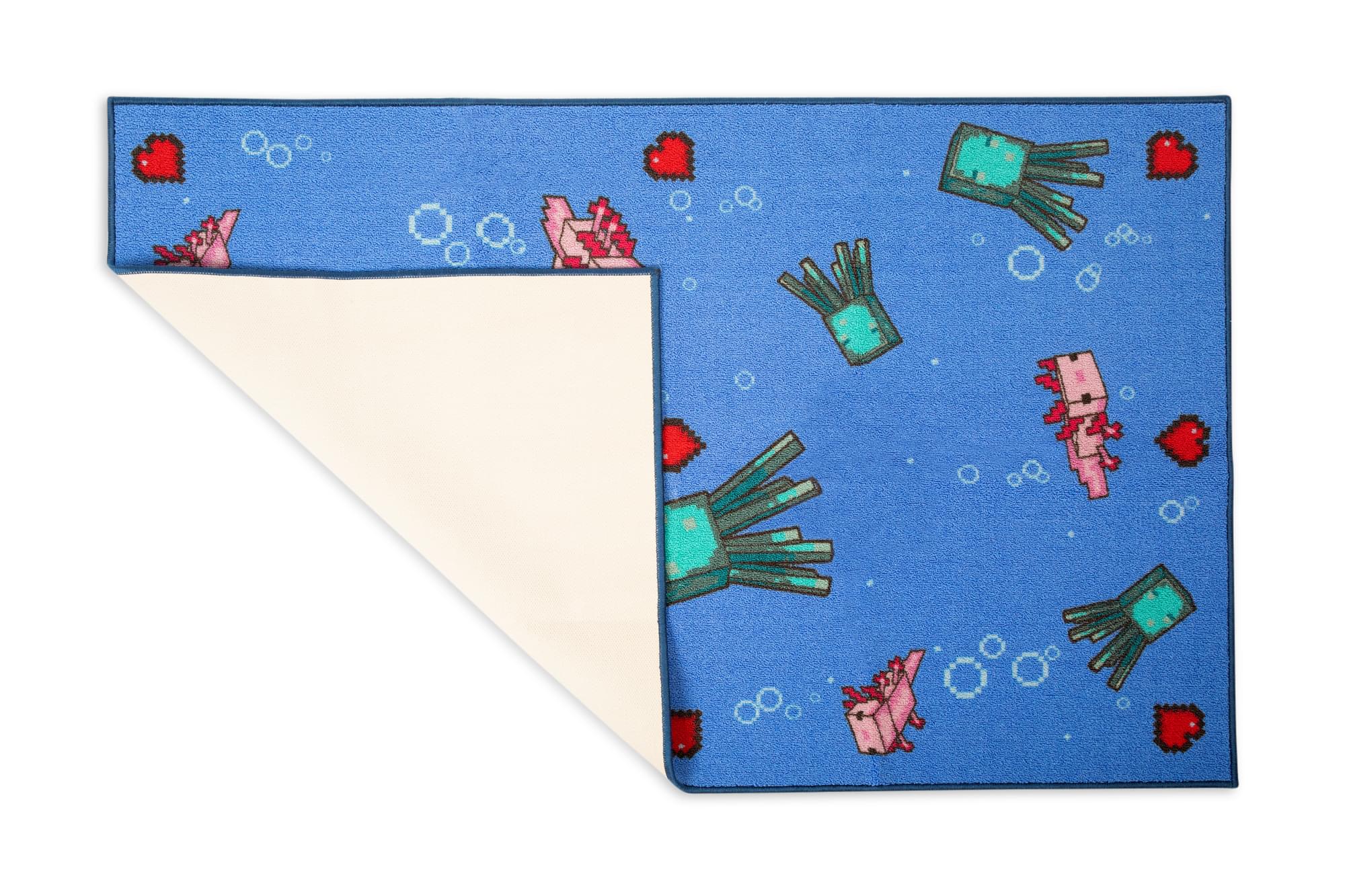 Dive into Minecraft: 60 x 39 Inches Underwater Printed Area Rug