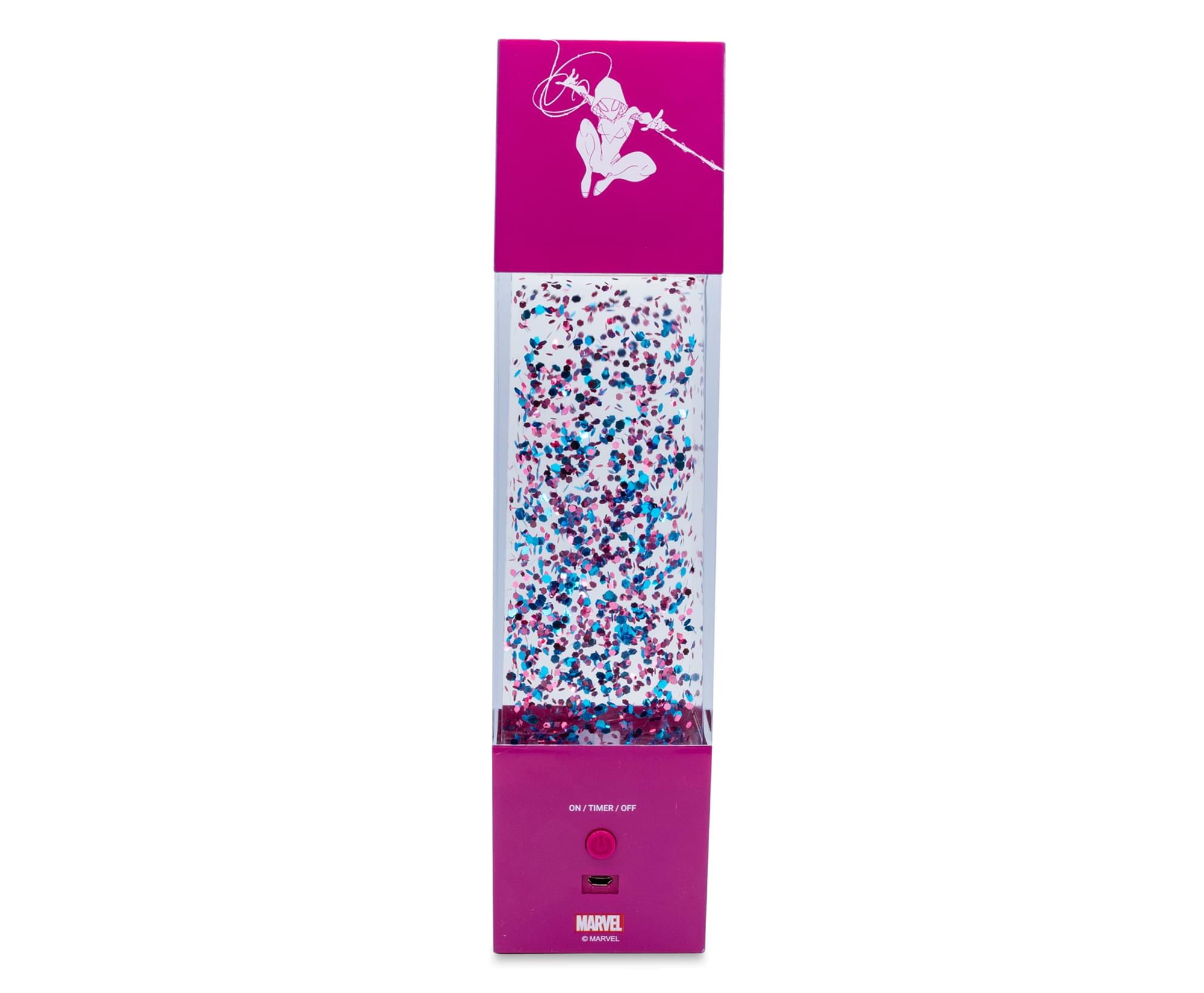 Glittering Marvel Spider - Gwen USB - Powered Motion Light - 12 Inches