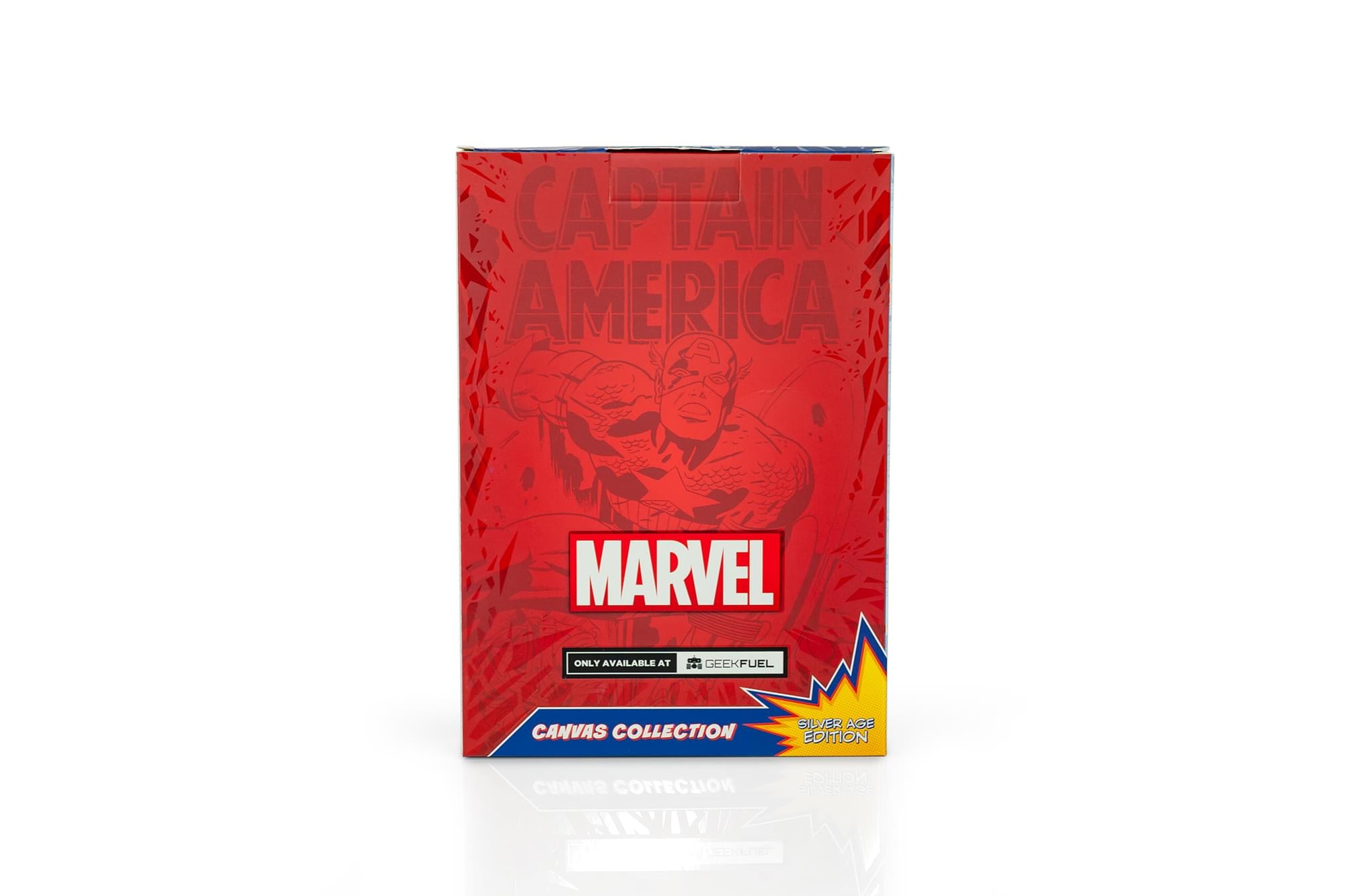 Captain America #100 Comic Book Canvas Art Poster - 9x5 Inches
