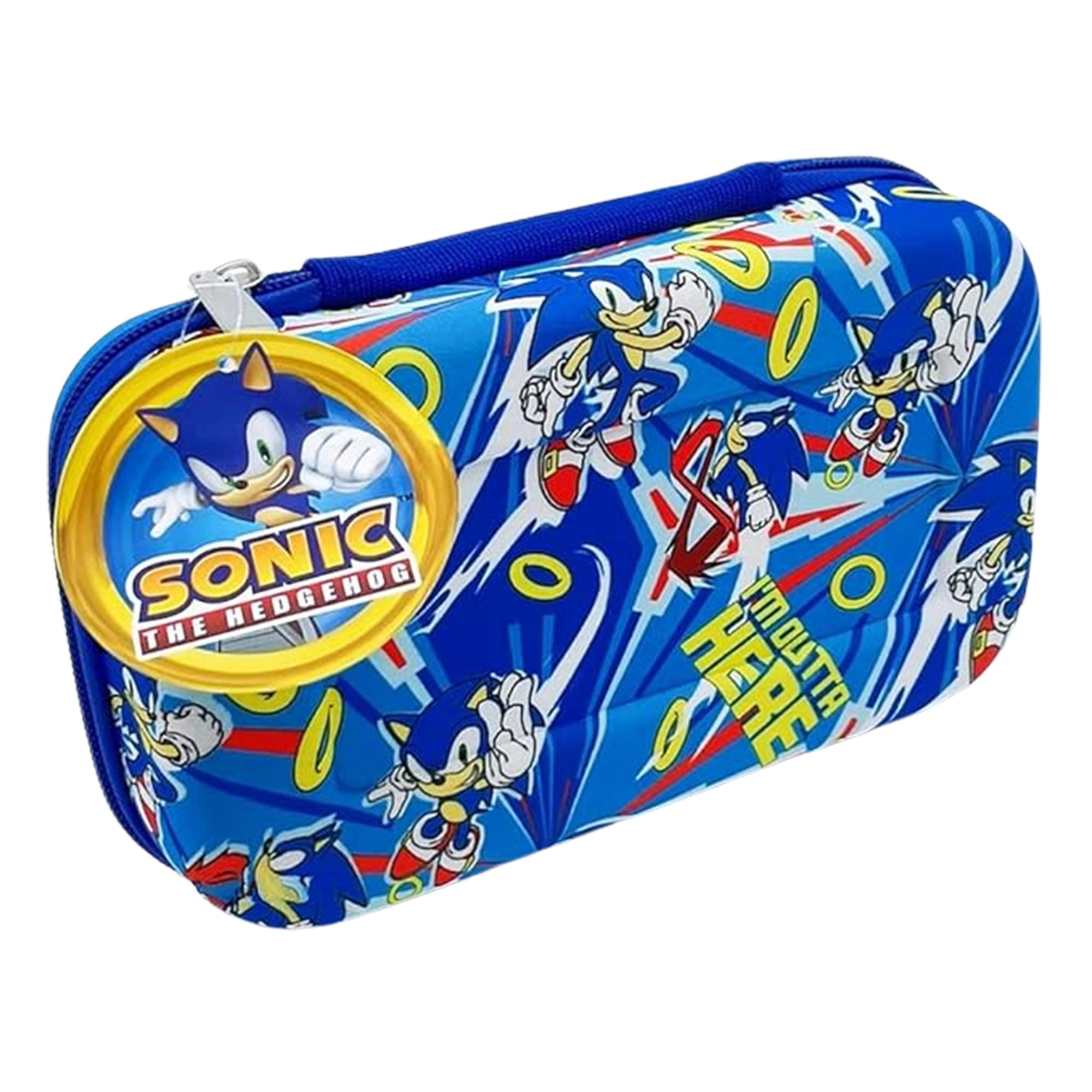 Epic Sonic the Hedgehog Molded Pencil Case - Keep Stationery in Style!