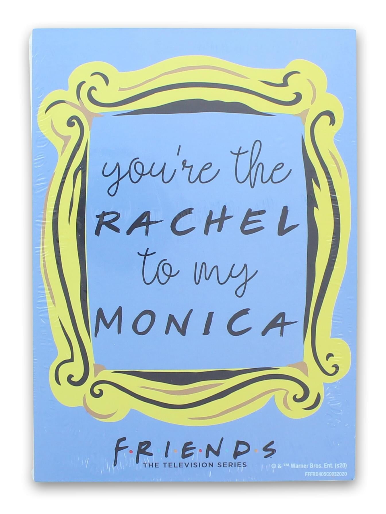 Friends 'You're the Rachel to my Monica' 5x7 Wood Box Wall Sign - Liven Up Your Space!