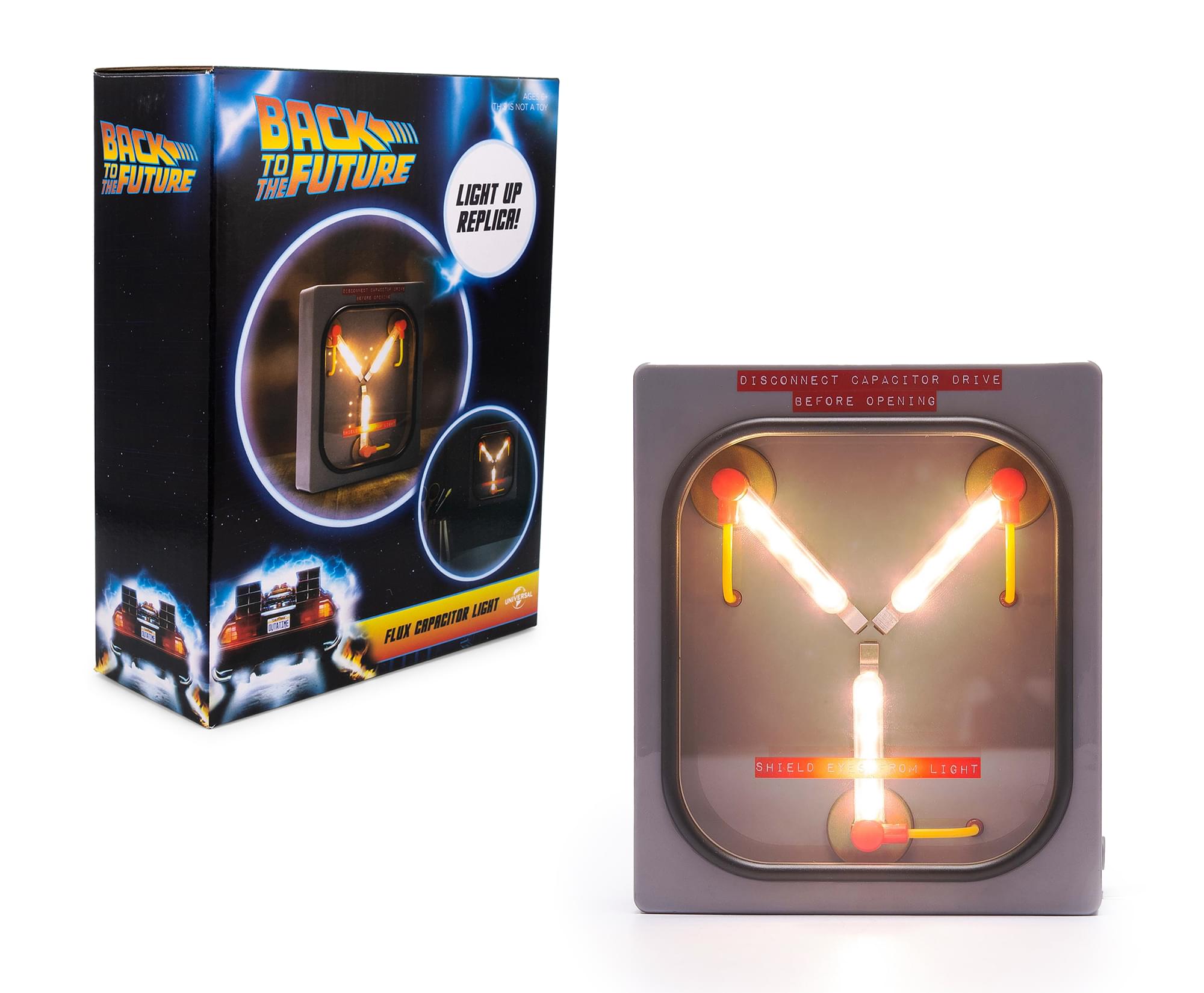 Illuminate Your Nostalgia: Back to the Future Flux Capacitor USB Mood Light
