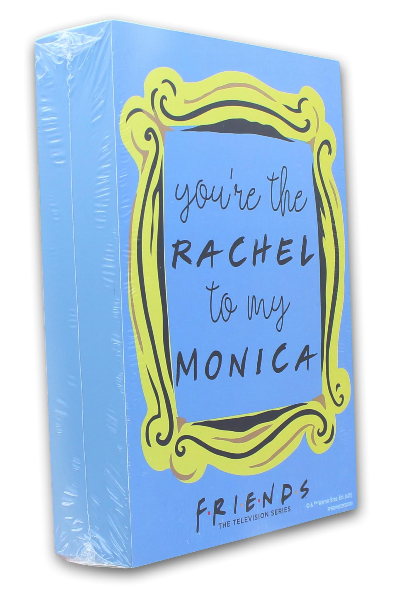 Friends 'You're the Rachel to my Monica' 5x7 Wood Box Wall Sign - Liven Up Your Space!