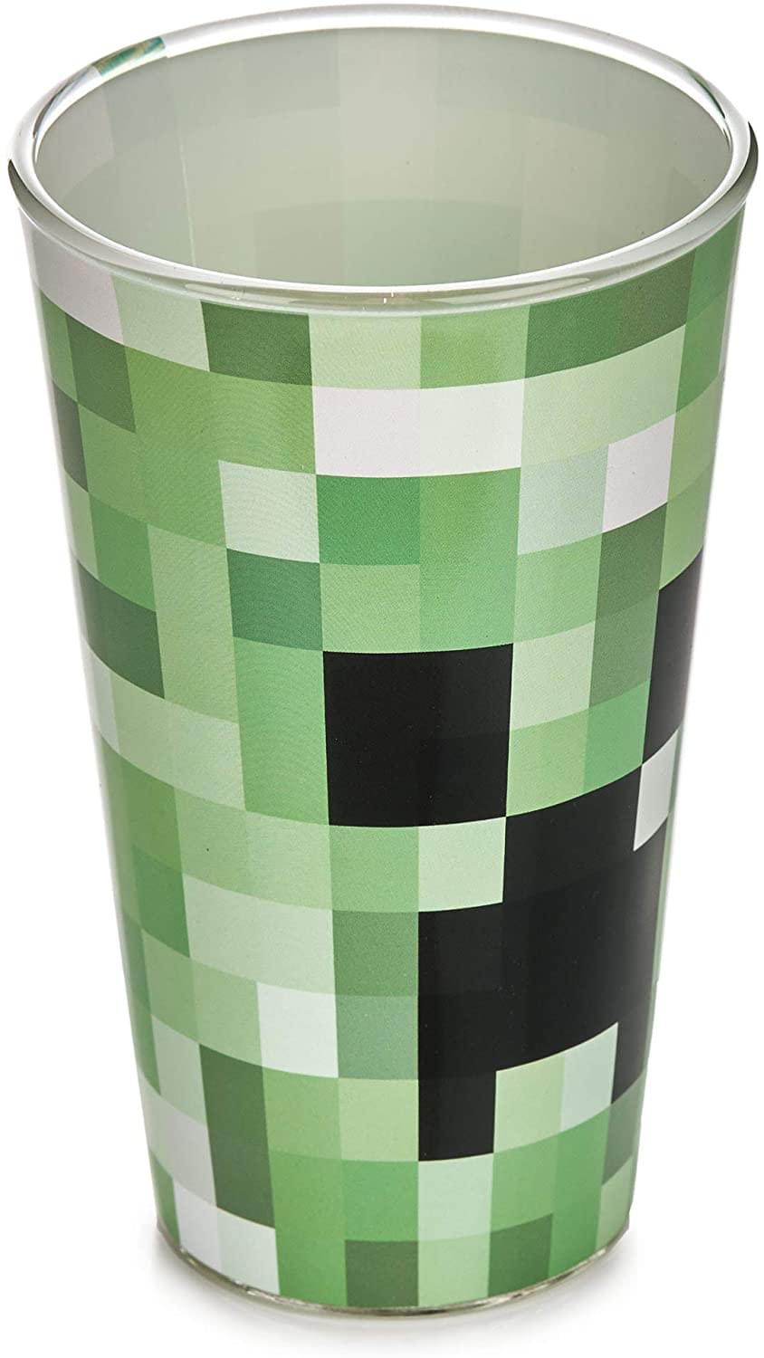 Epic Minecraft Creeper 14oz Glass Tumbler