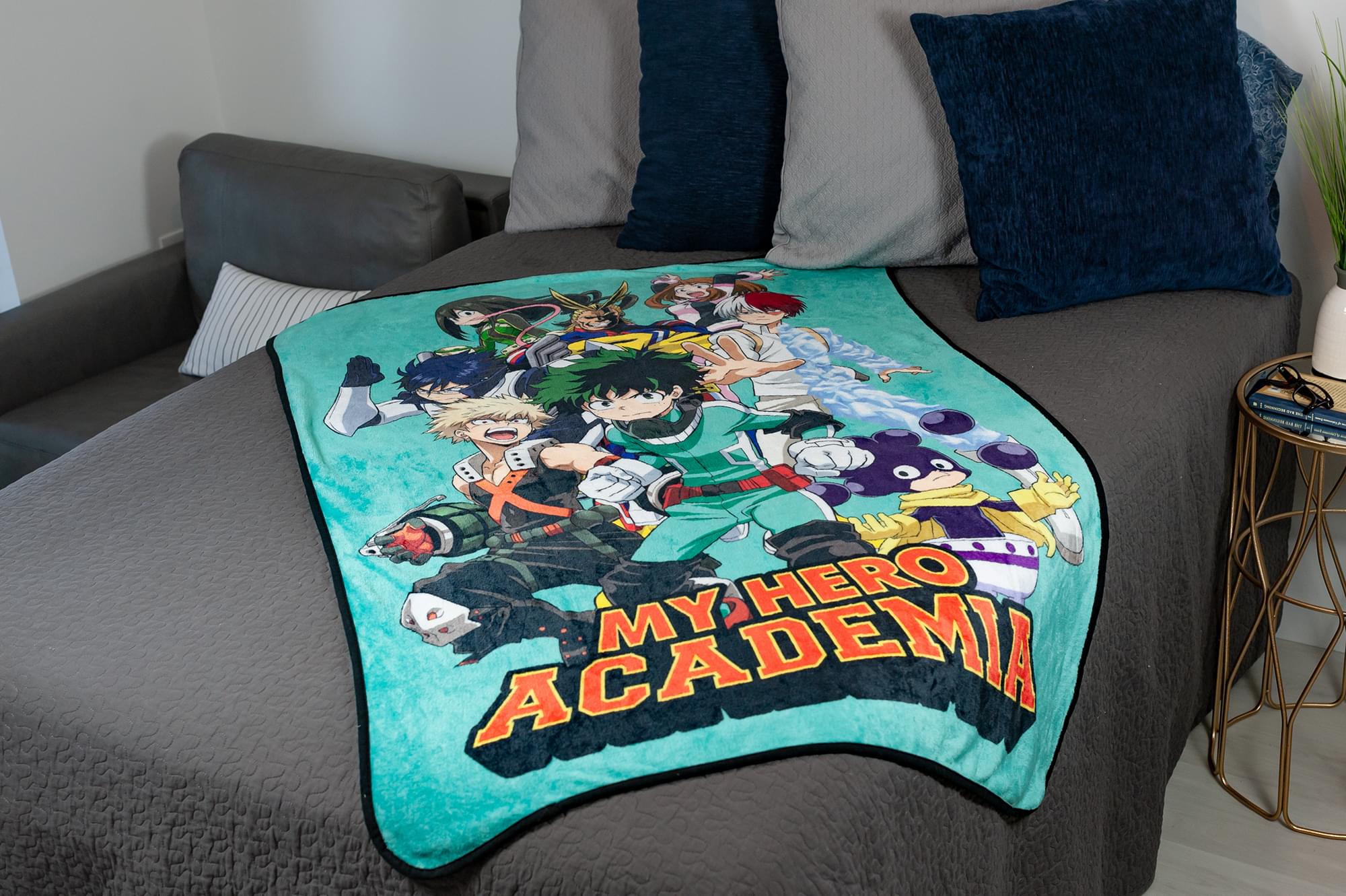 My Hero Academia U.A. Academy Heroes Large 60x45 Inches Fleece Throw Blanket