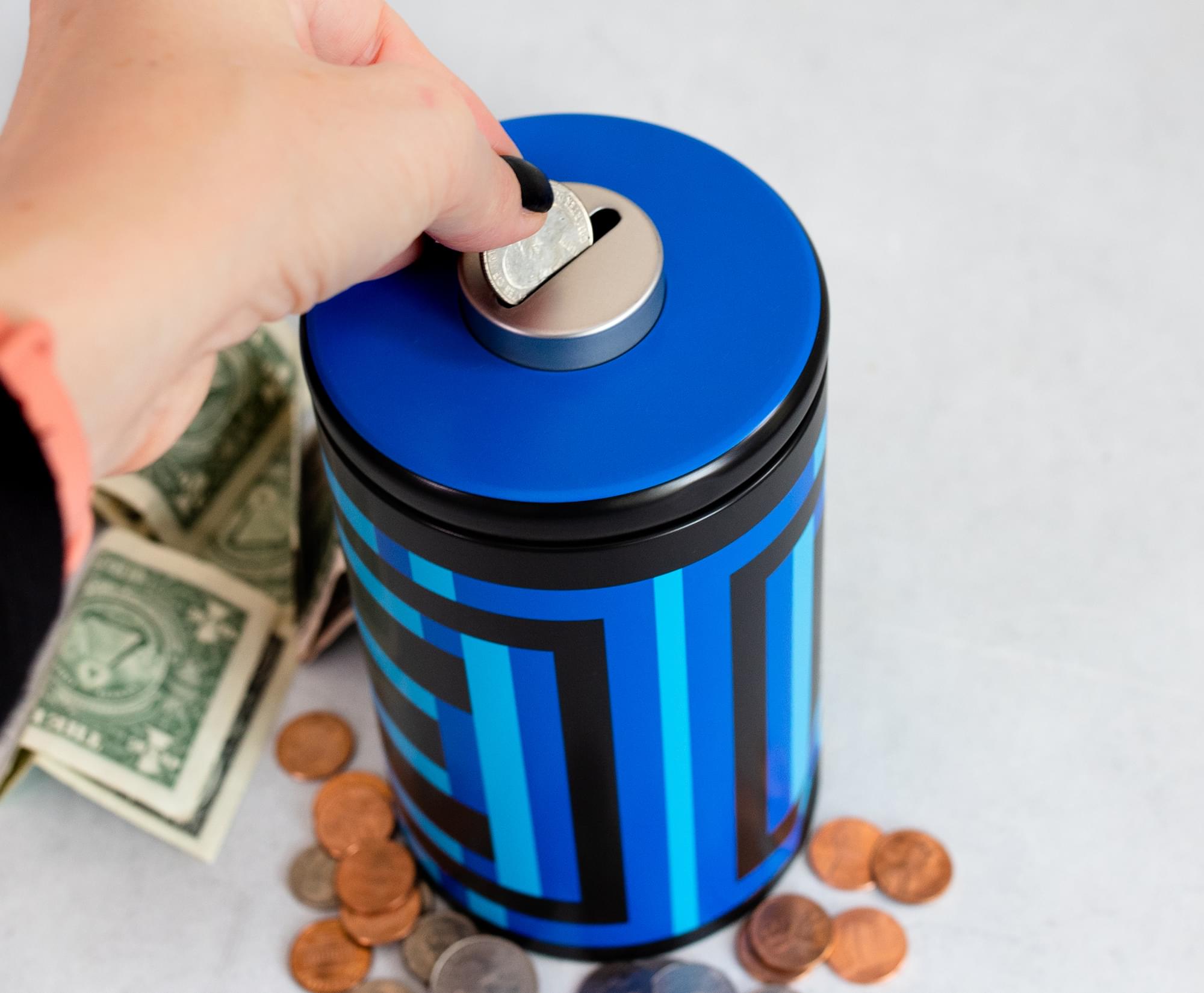 Epic Mega Man Classic Energy Tank Coin Bank Storage Tin - Toynk Exclusive
