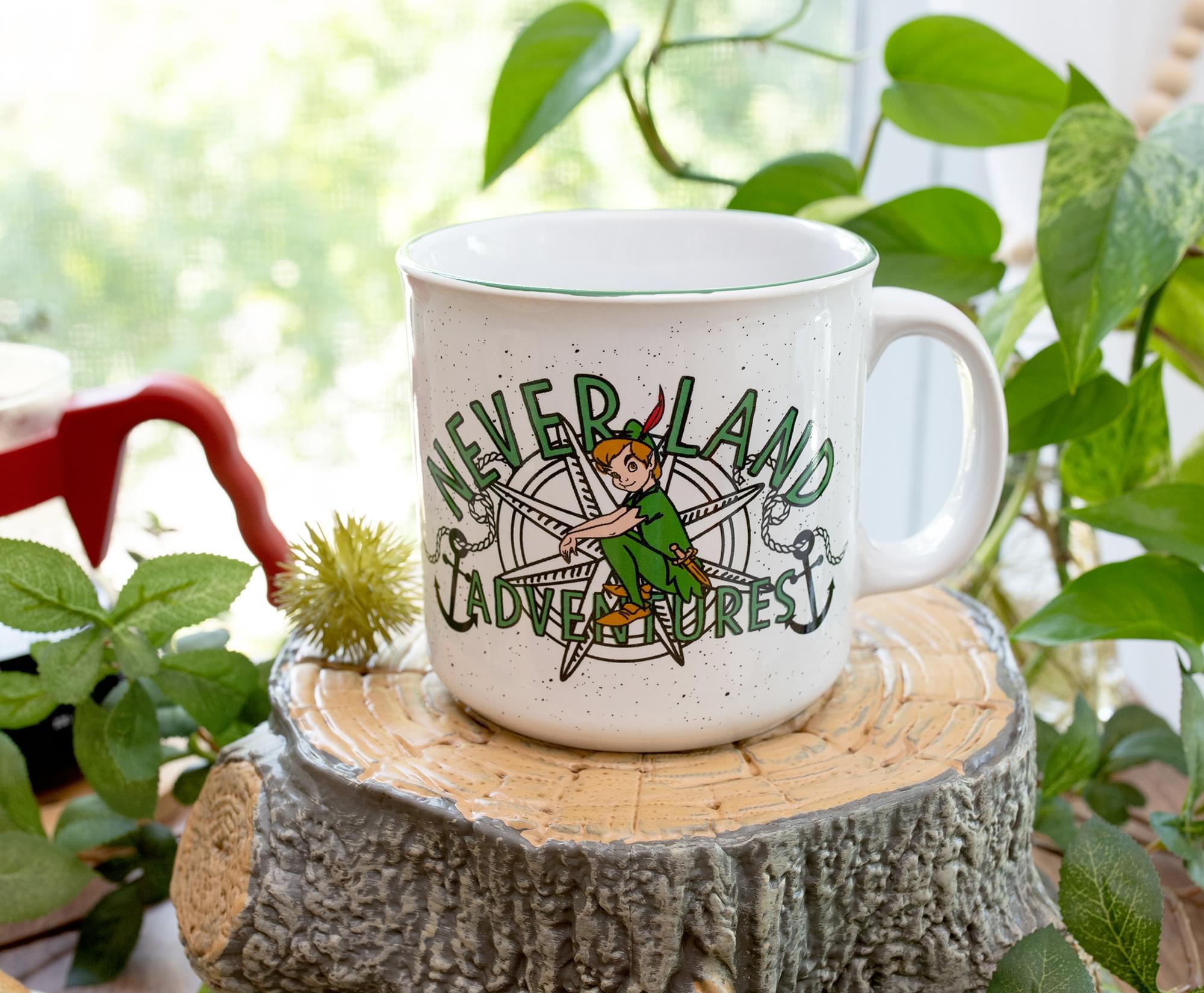 Disney Peter Pan's Neverland Adventure Ceramic Camper Mug - 20 Oz
