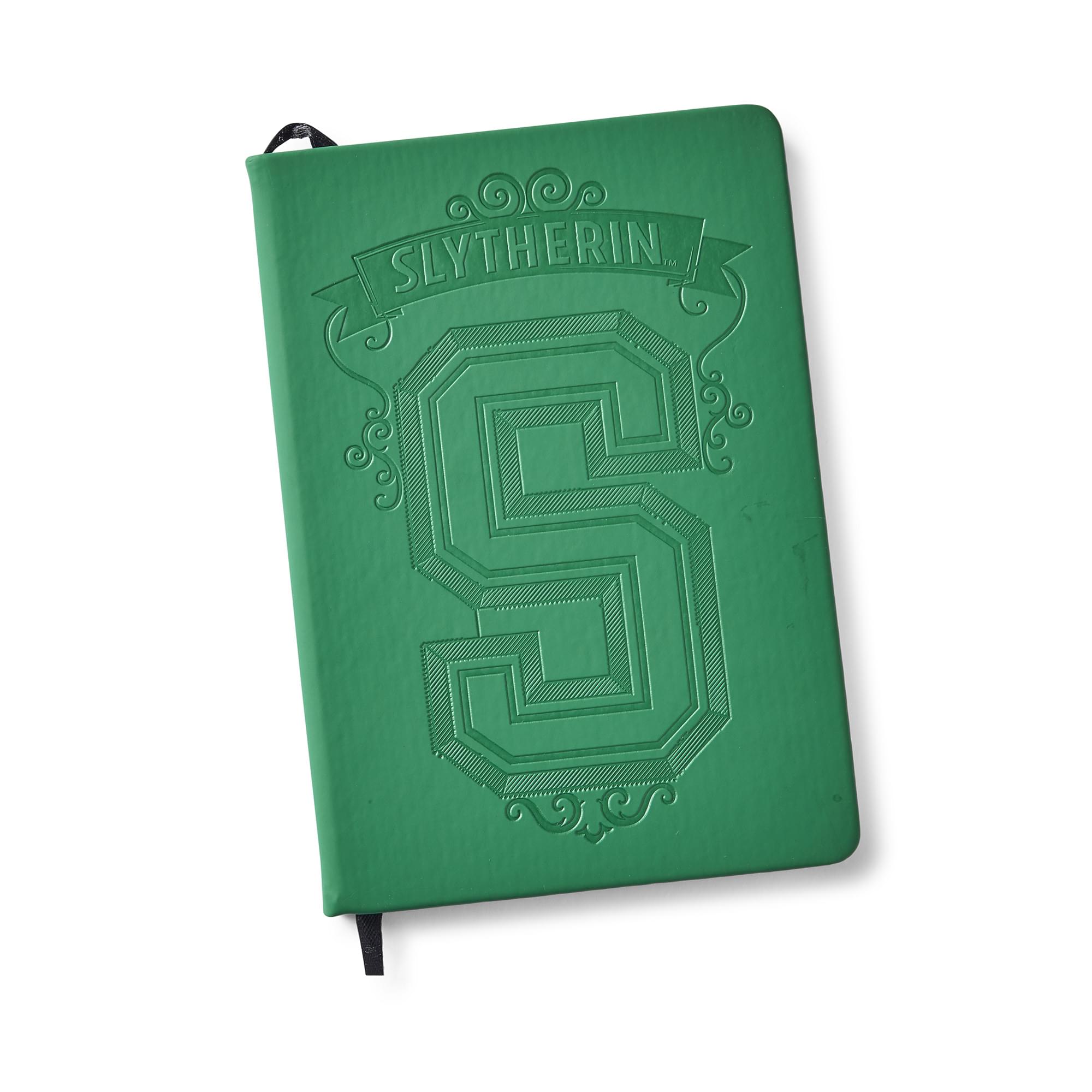Slytherin Debossed-Cover Harry Potter Journal - 7.25"x 5"