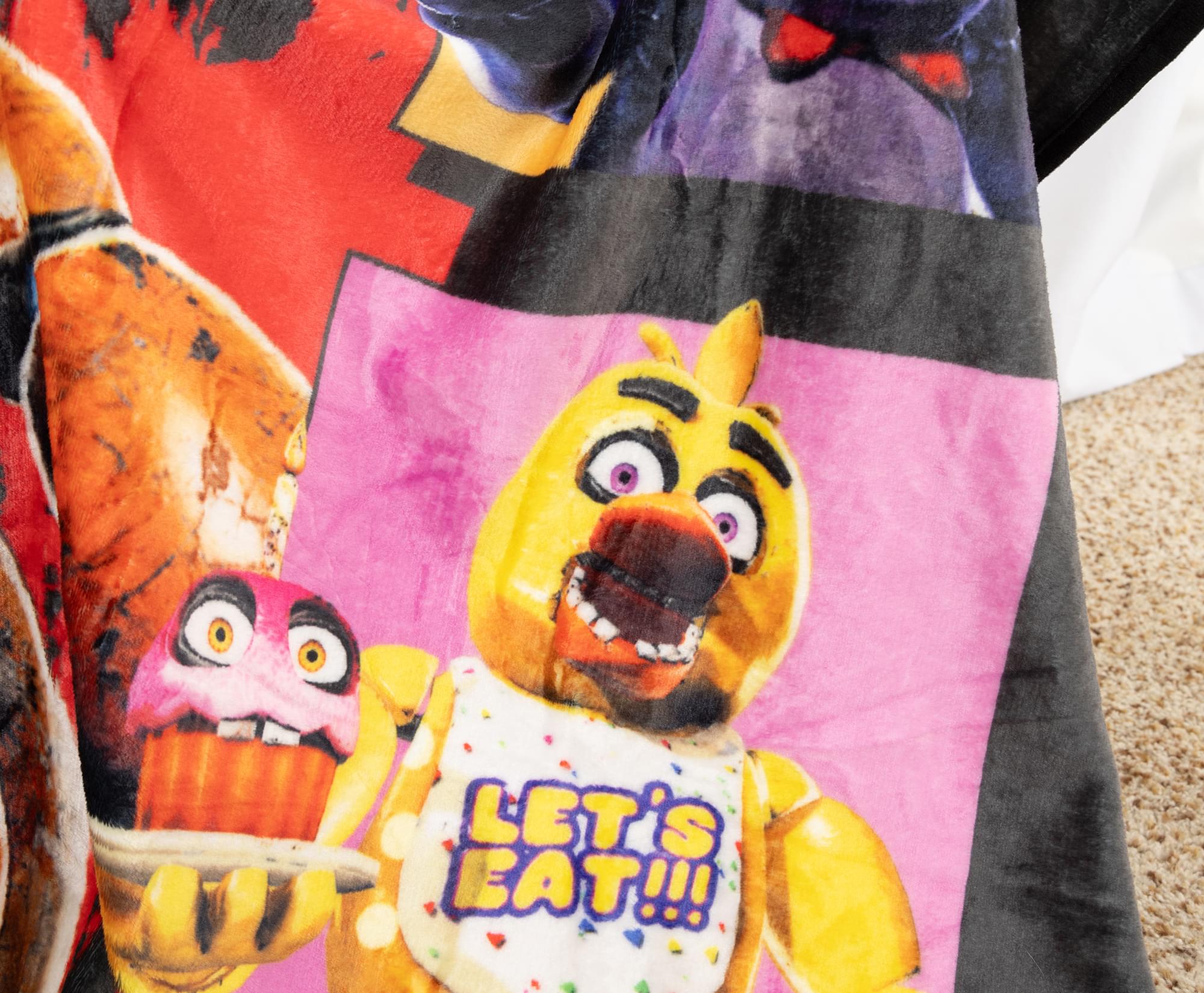 Five Nights At Freddy's Party Time Throw Blanket - 45 x 60 Inches