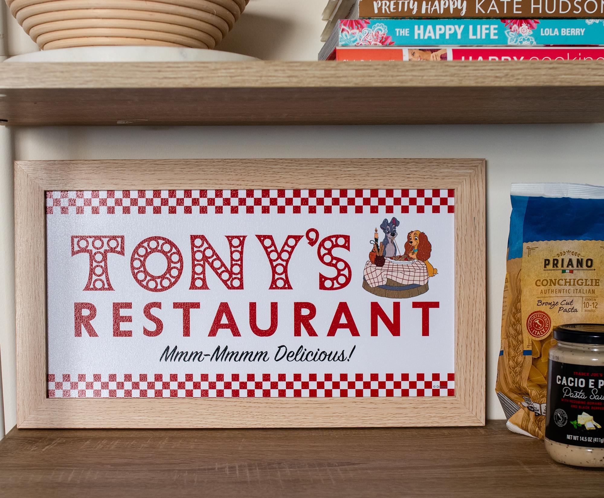 Disney Lady and the Tramp Tony's Restaurant Wall Art - Transform Your Space