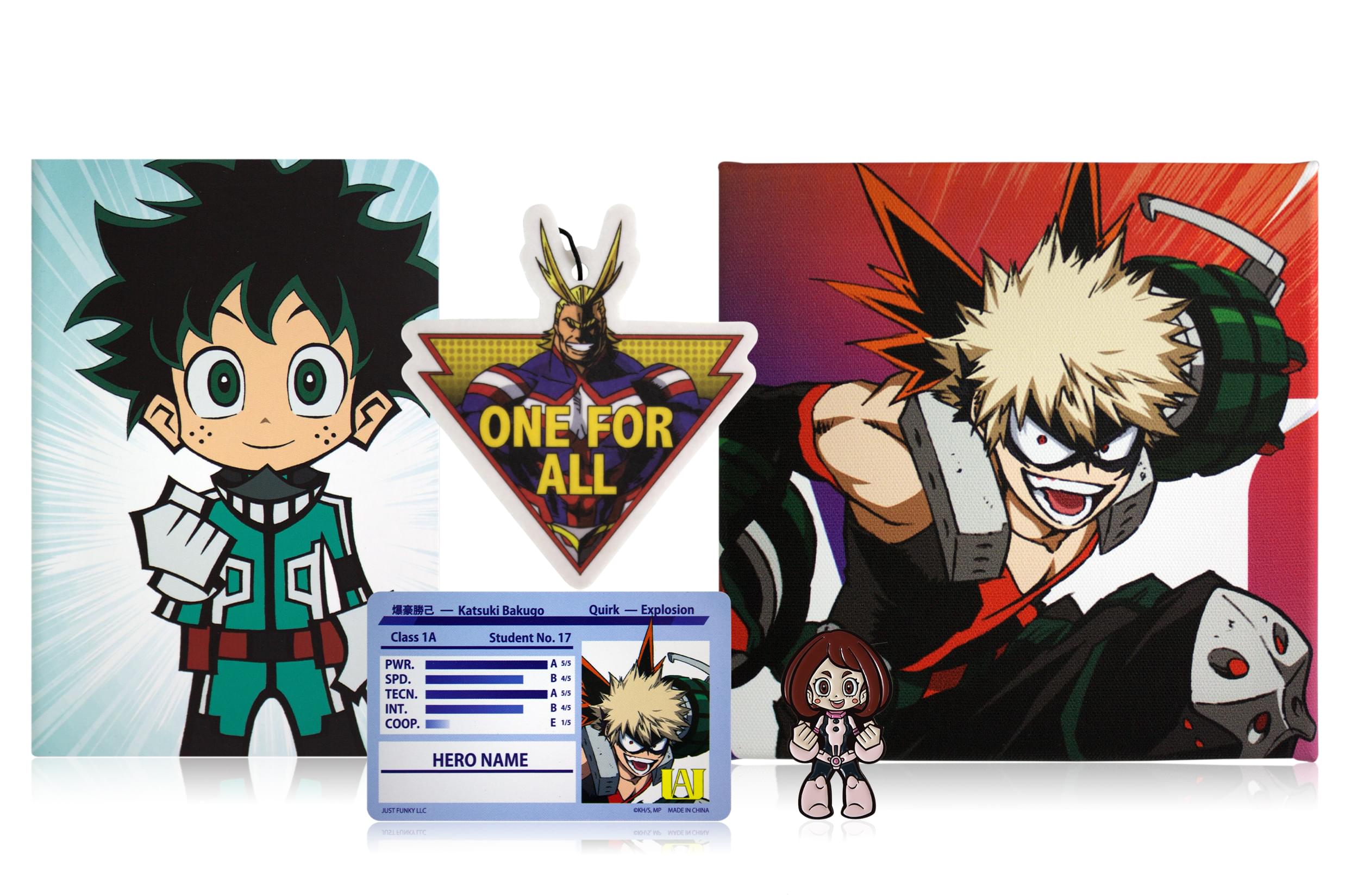 My Hero Academia LookSee Gift Box: 2-Pack Bundle - All Might & Katsuki Bakugo