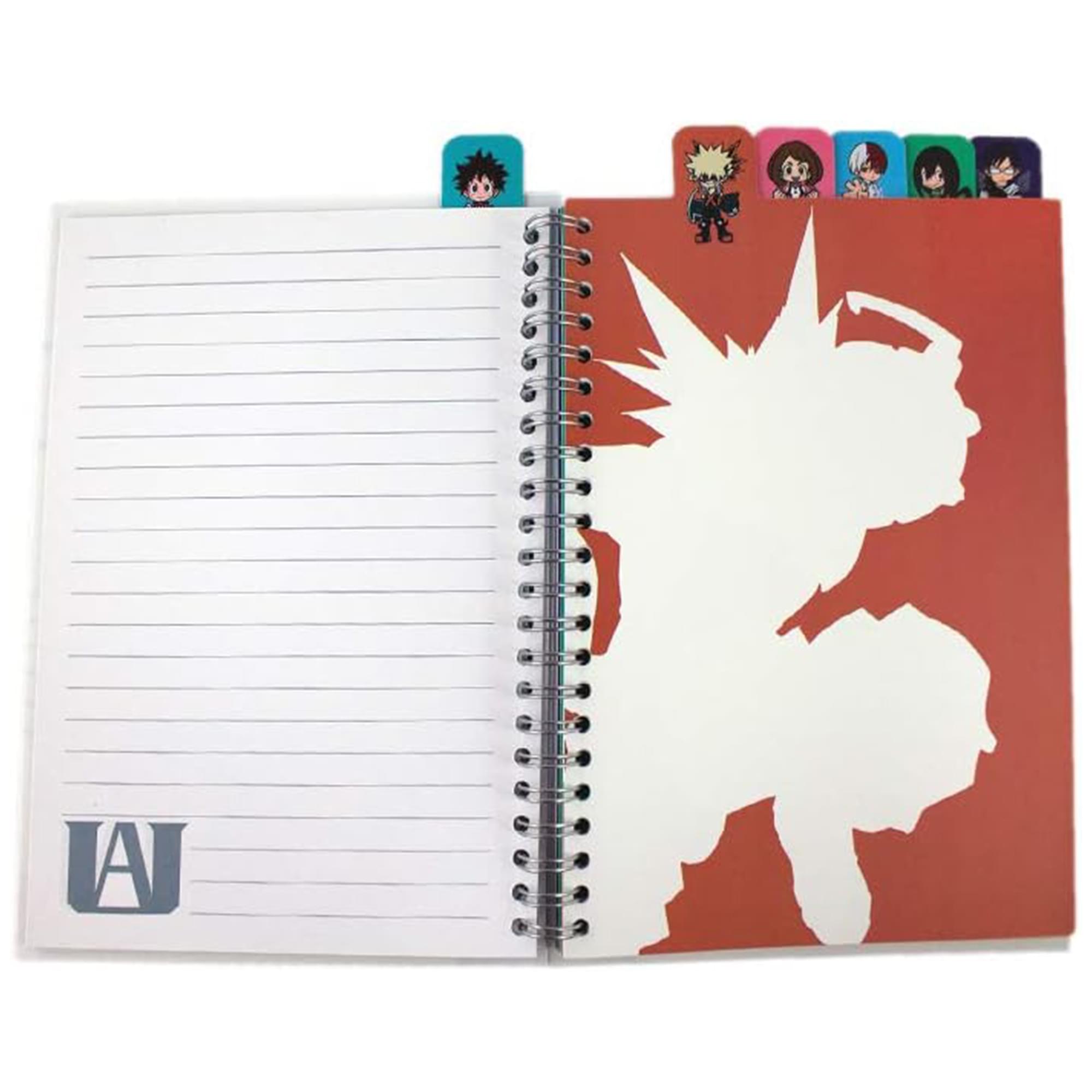 My Hero Academia Ultimate 6-Tabbed Journal