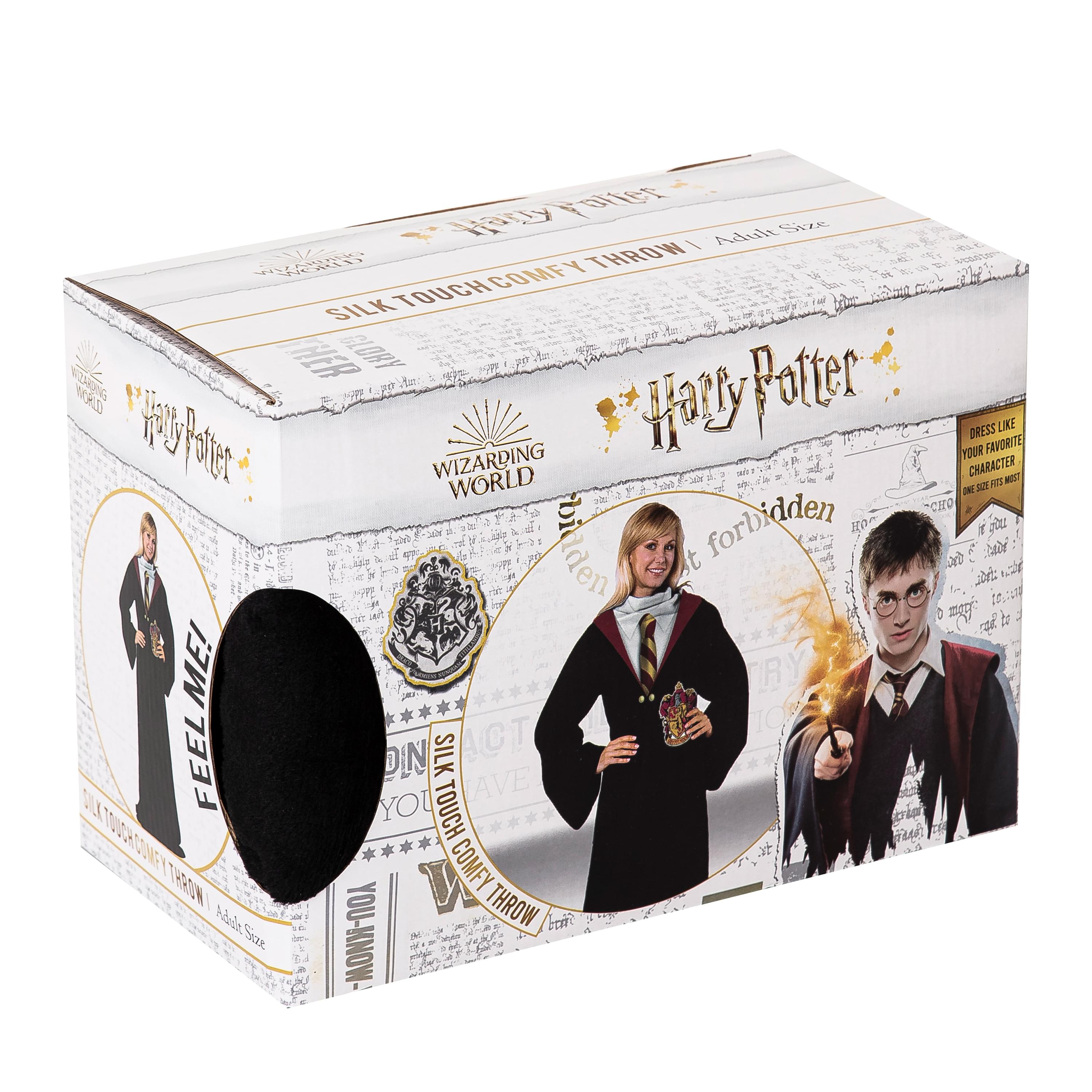 Cozy Harry Potter Hogwarts Rules Adult Silk Touch Throw with Sleeves