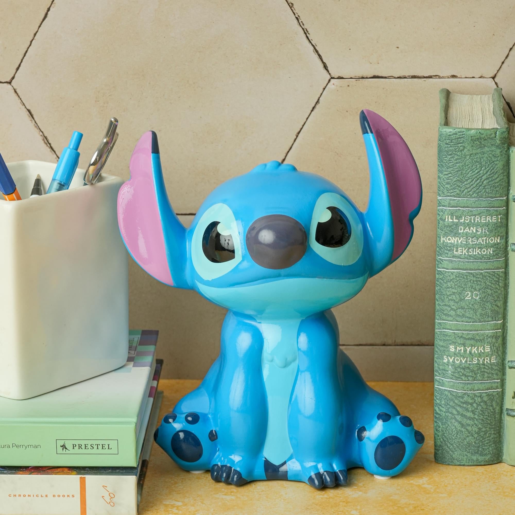 Enchanting Disney Lilo & Stitch 9-Inch Ceramic Collector Bank