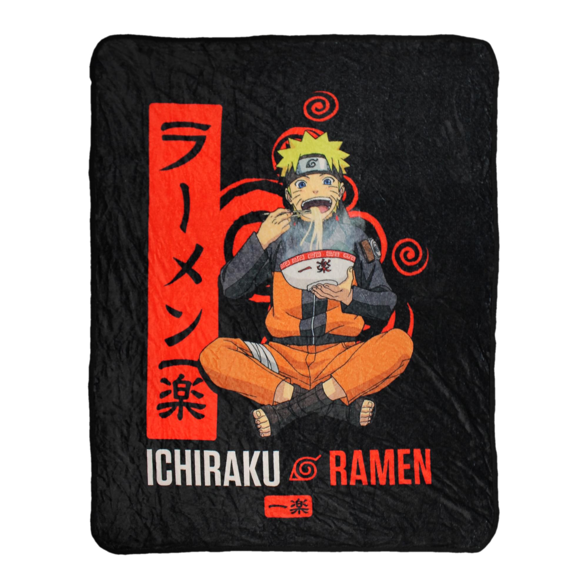Naruto Shippuden Ichiraku Ramen Ultra-Soft Fleece Throw Blanket