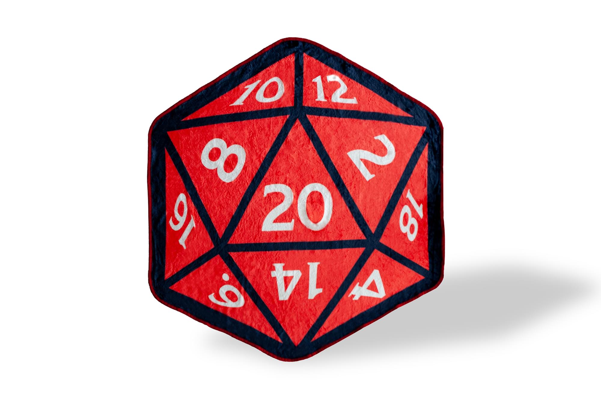 Epic D20 Fleece Throw Blanket for Dungeons And Dragons Fans | 52 x 48 Inches