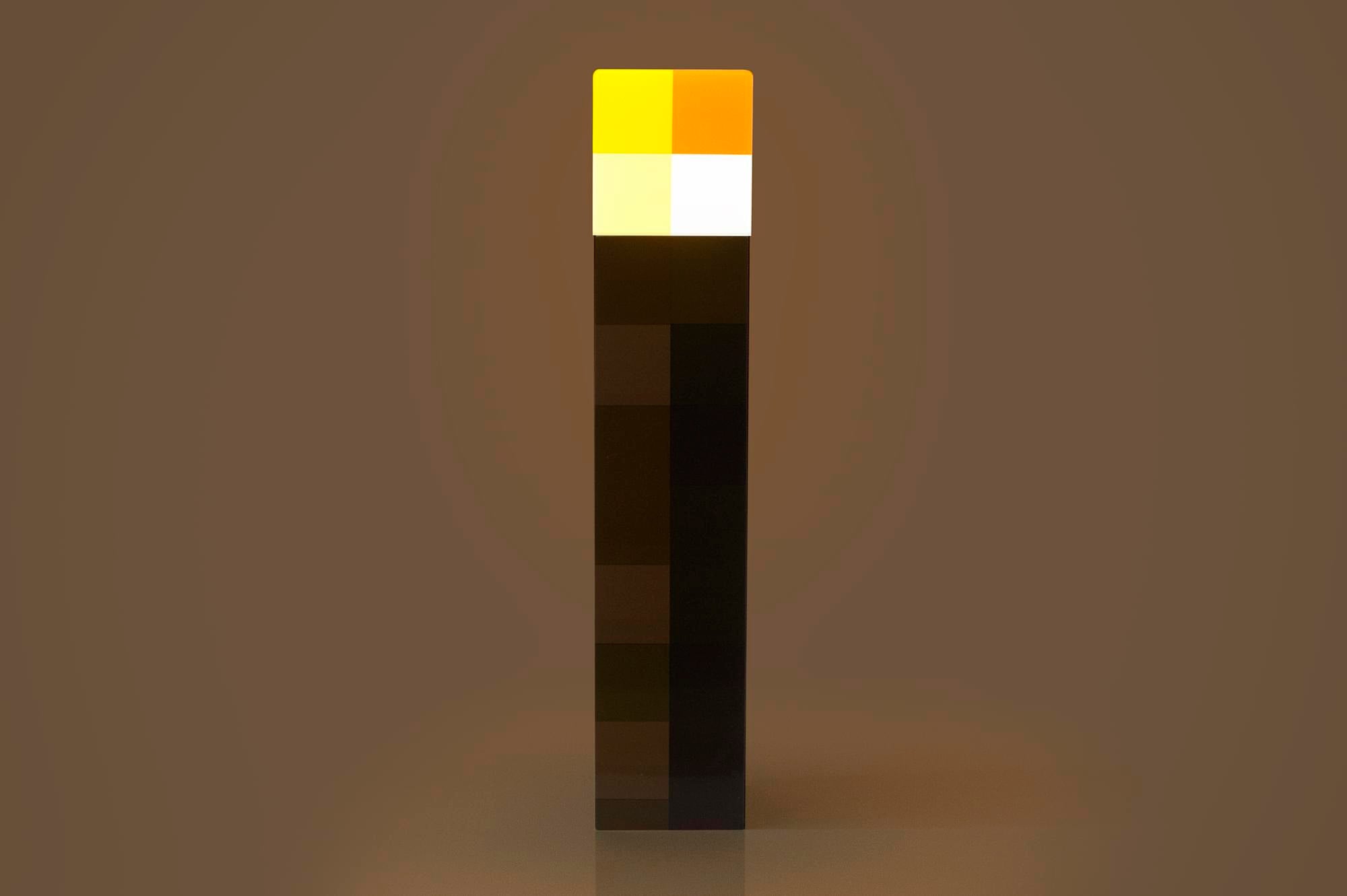 Minecraft 12-Inch LED Torch & 7-Inch Potion Set - Light Up Your World!