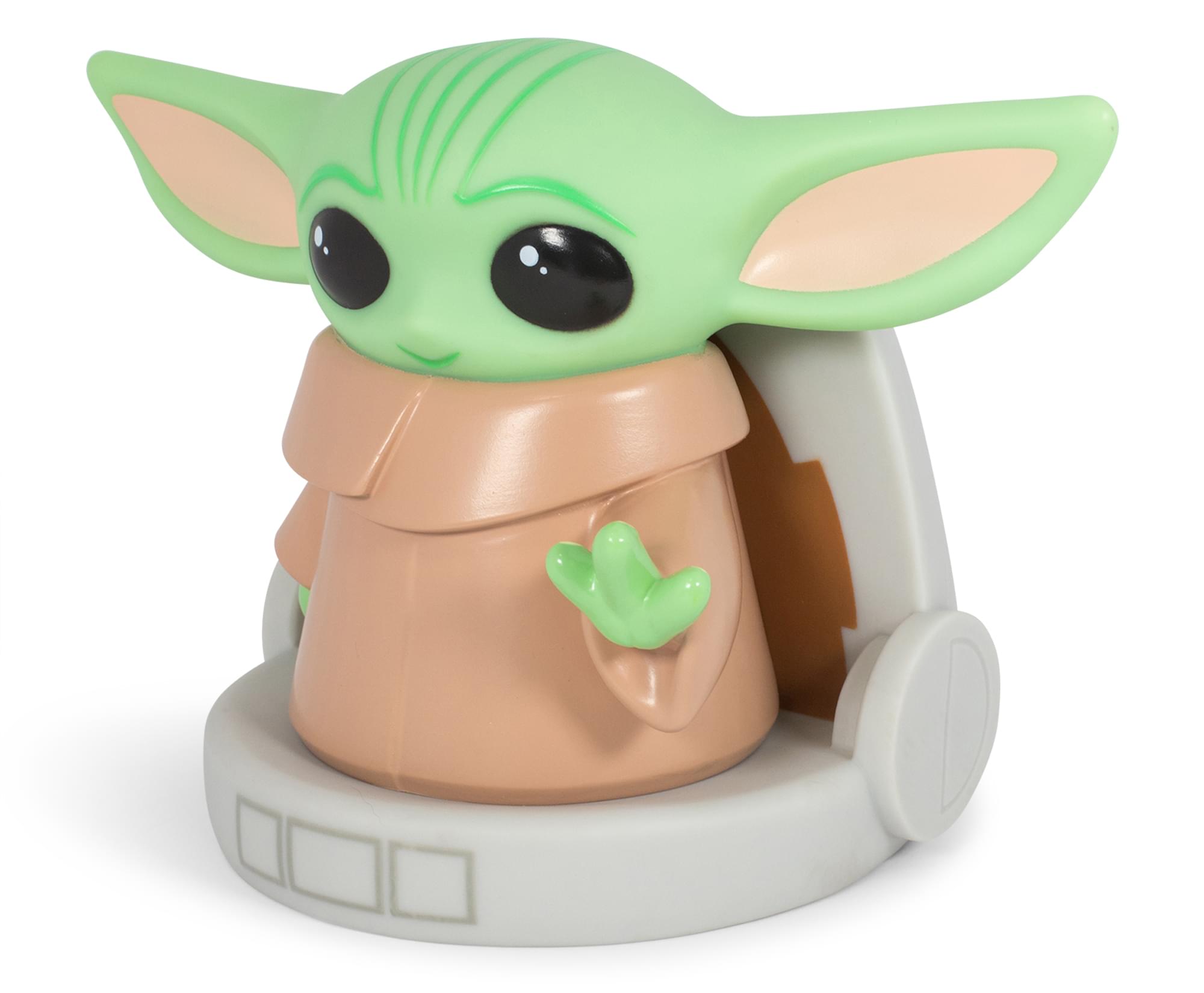 The Mandalorian's Baby Yoda 6-Inch LED Mood Light - Light Up Your World with Cuteness!
