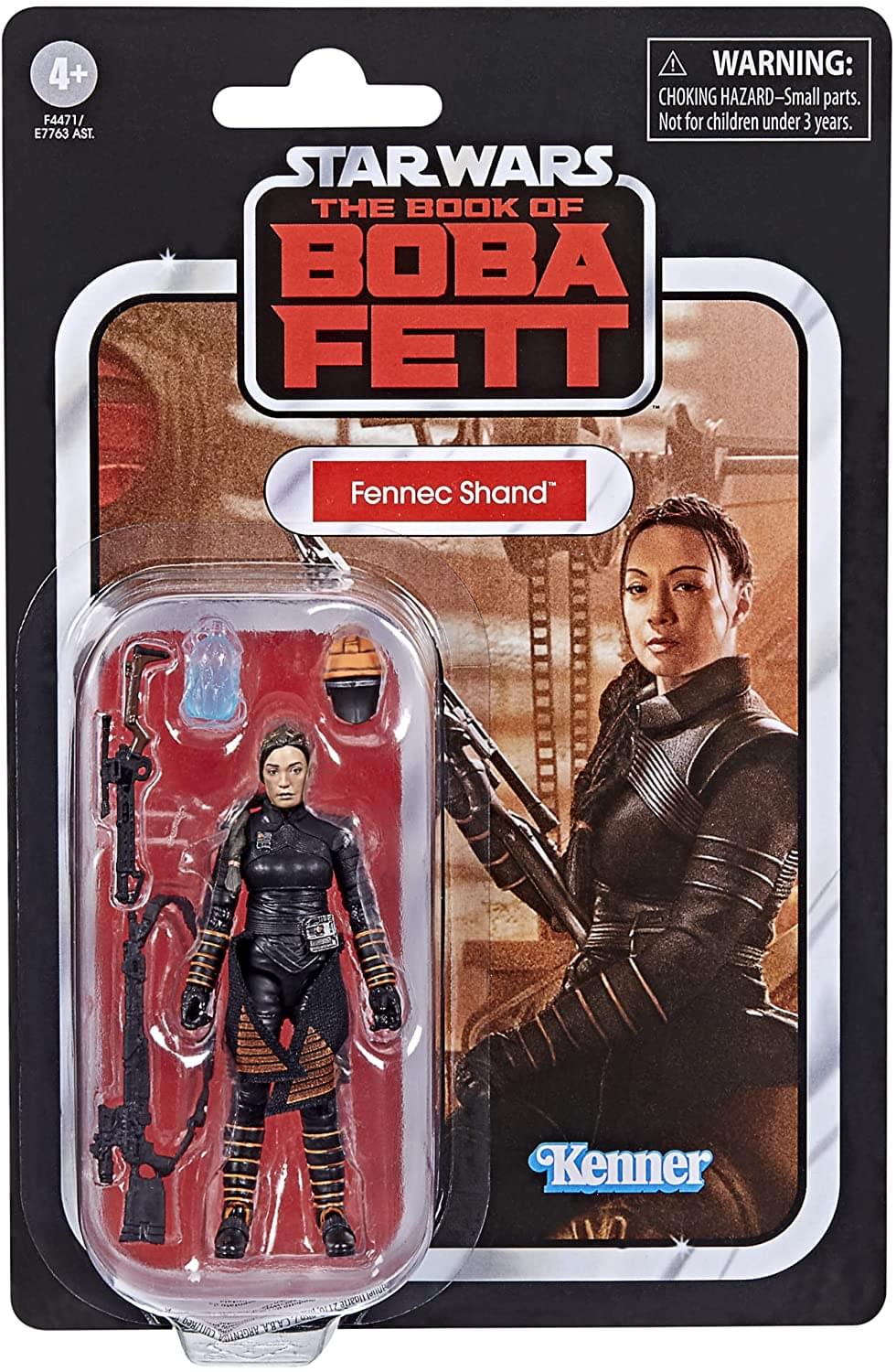 Collectible Star Wars Vintage 3.75-Inch Fennec Shand Figure
