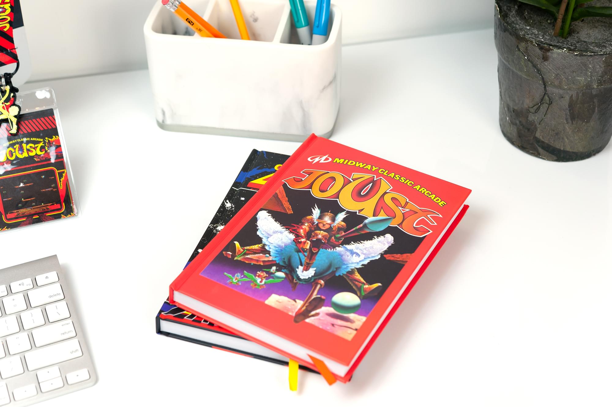 Midway Arcade's Joust Hardcover Ruled Journal with Ribbon Bookmark