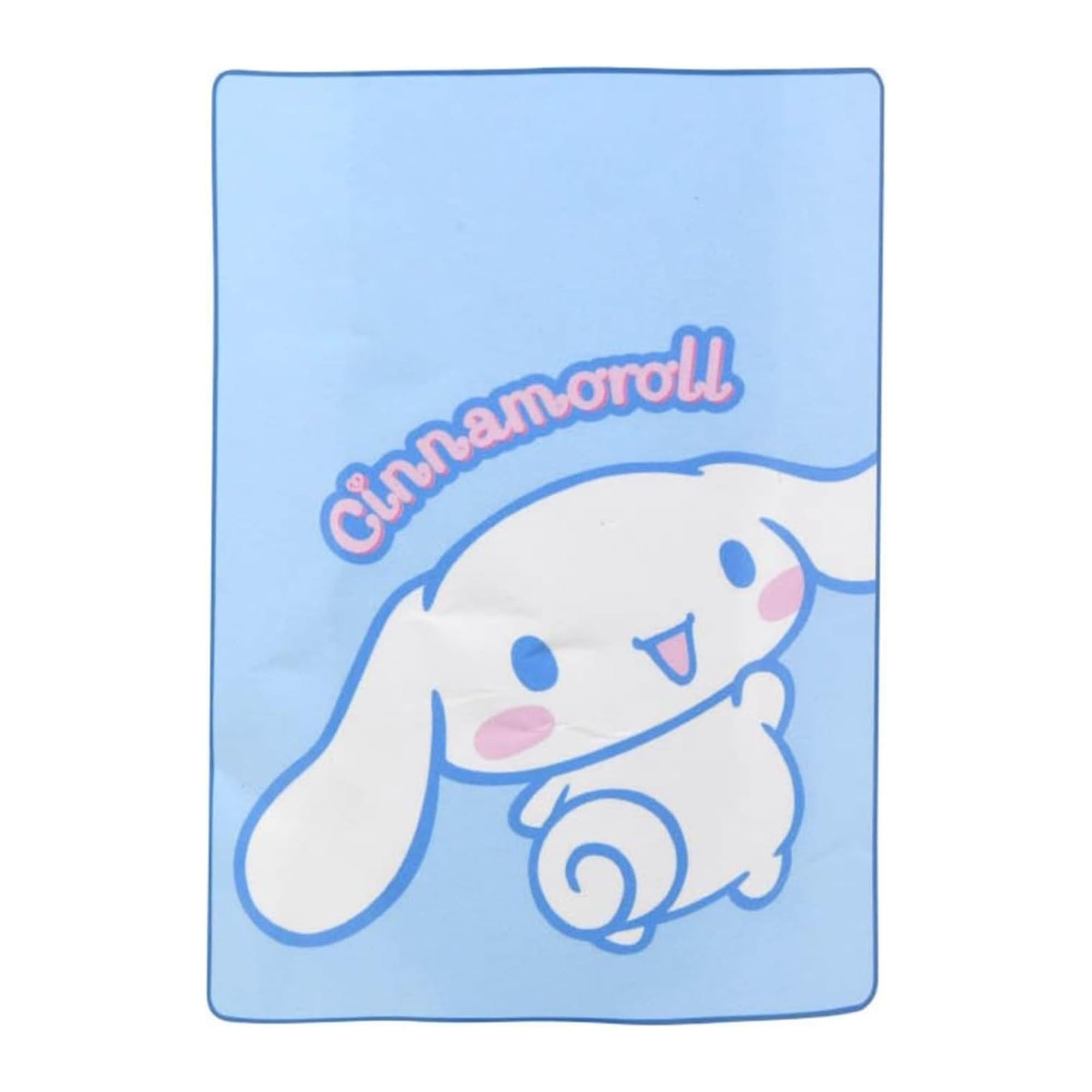 Cozy Up with Sanrio's Adorable Cinnamoroll Fleece Throw Blanket