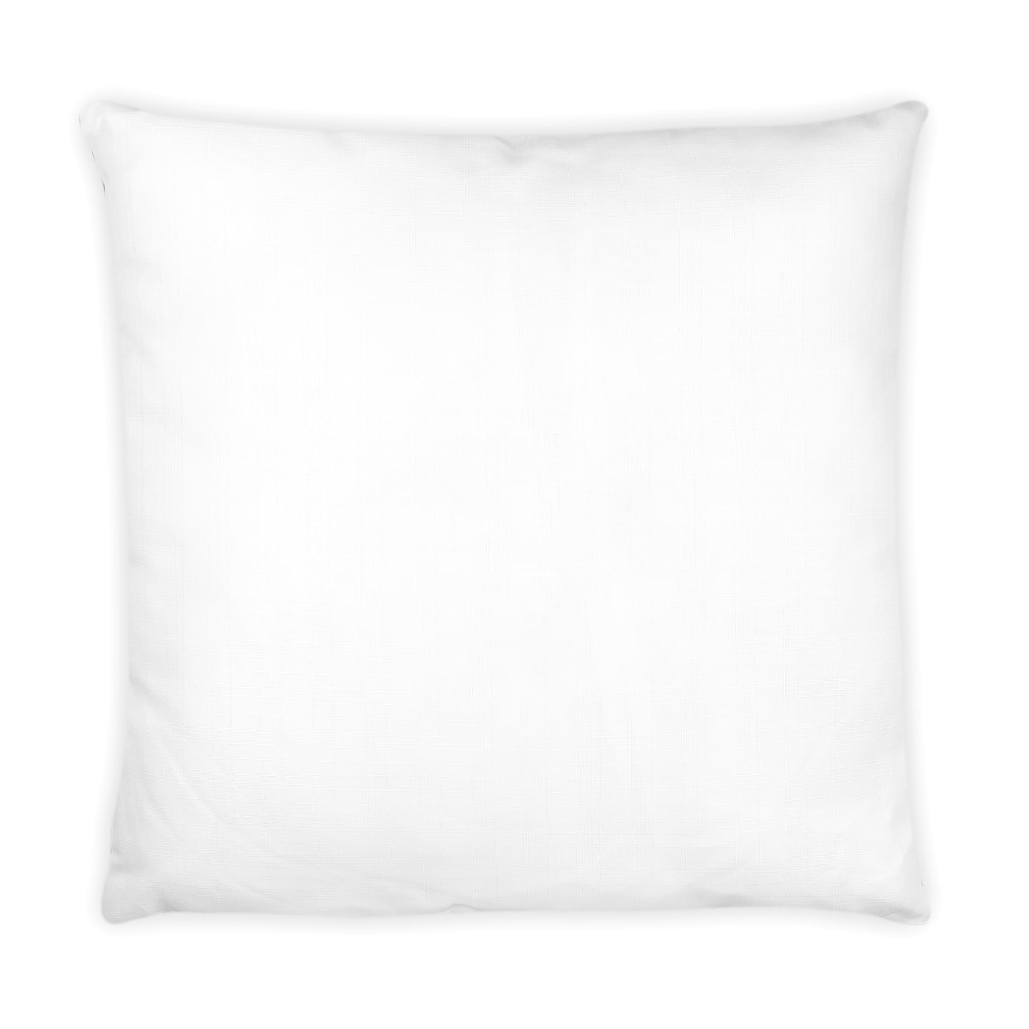 Star Wars White Throw Pillow with Black Rebel Insignia - 25x25 Inches