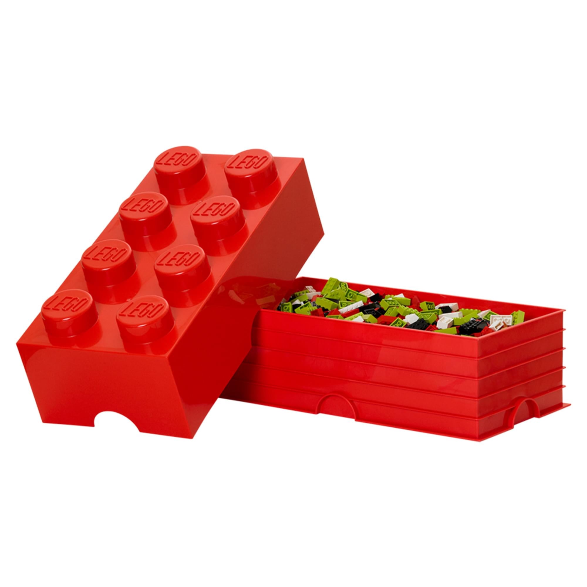 Fun & Functional LEGO - Inspired Storage Brick in Bright Red