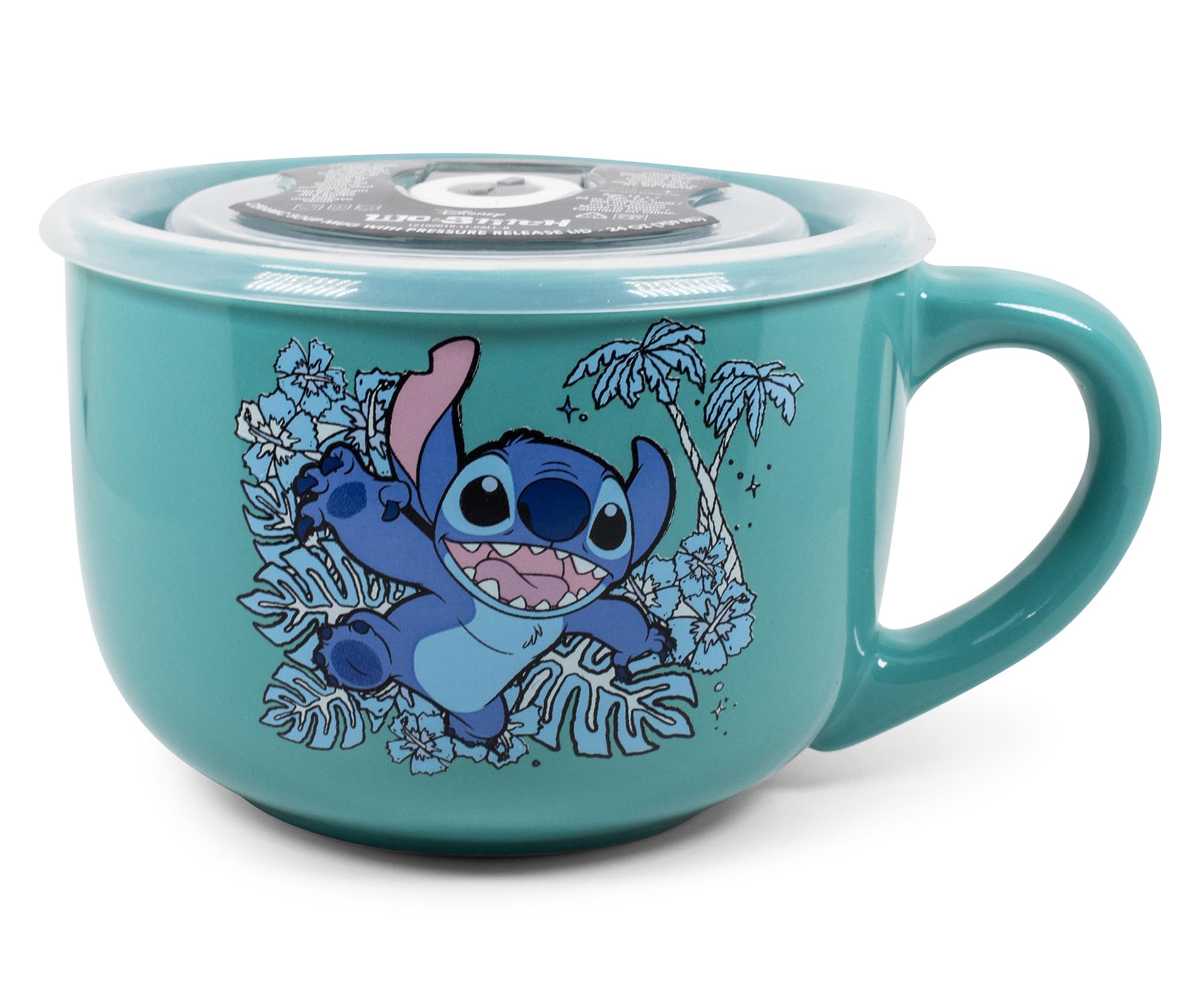 Disney Lilo & Stitch Stay Weird Soup Mug With Vented Lid | Holds 24 Ounces