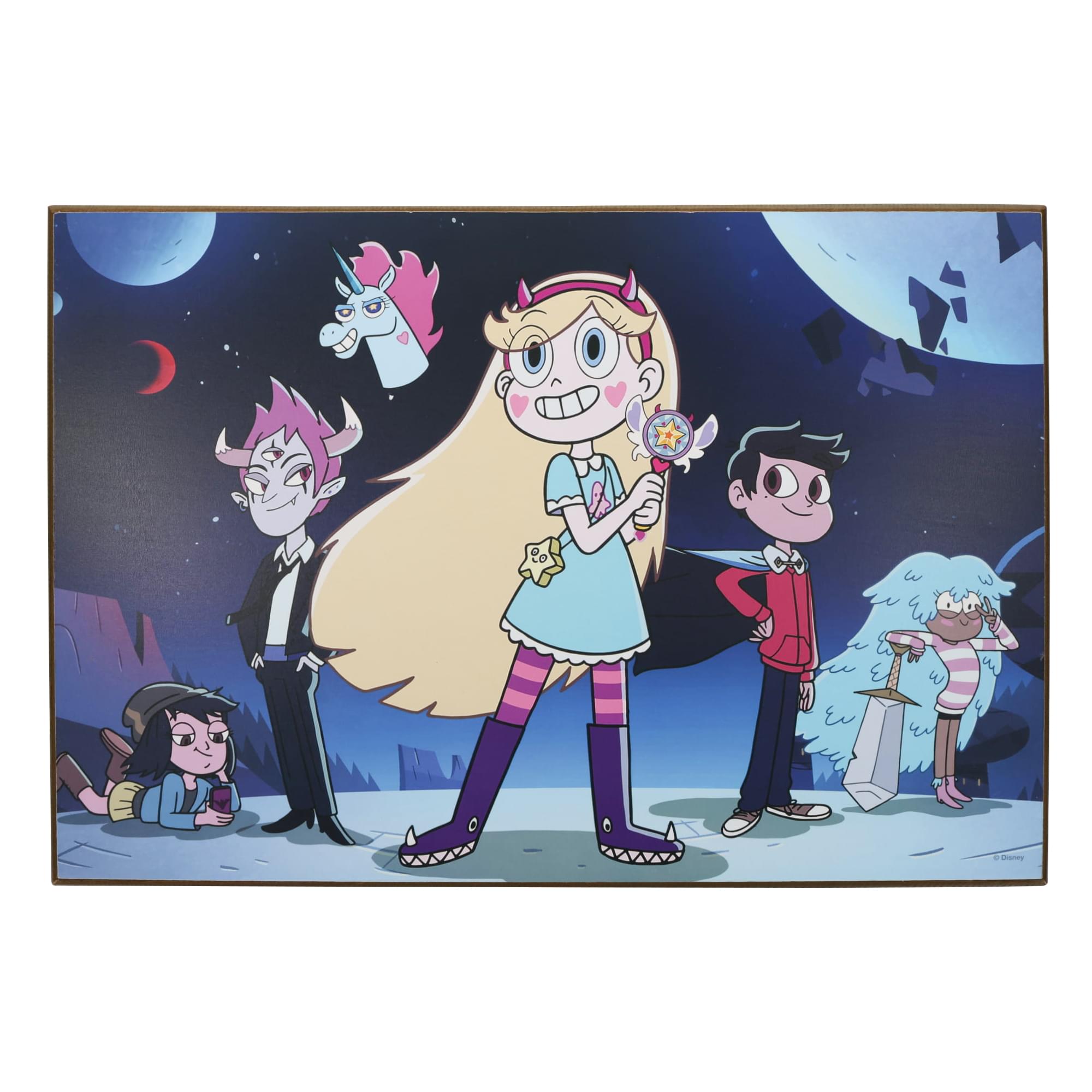 Enchanting Disney Star Vs The Forces Of Evil 13 x 19 Inch MDF Wood Wall Art