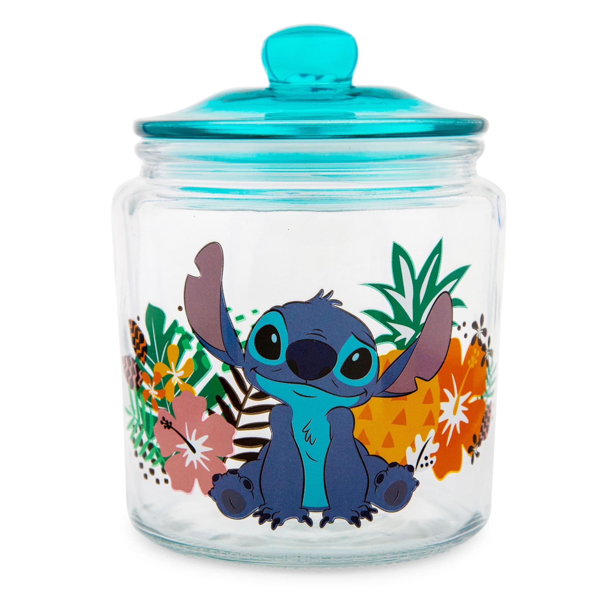 Magical Disney Lilo & Stitch Glass Snack Jar - Keep Treats Safe!