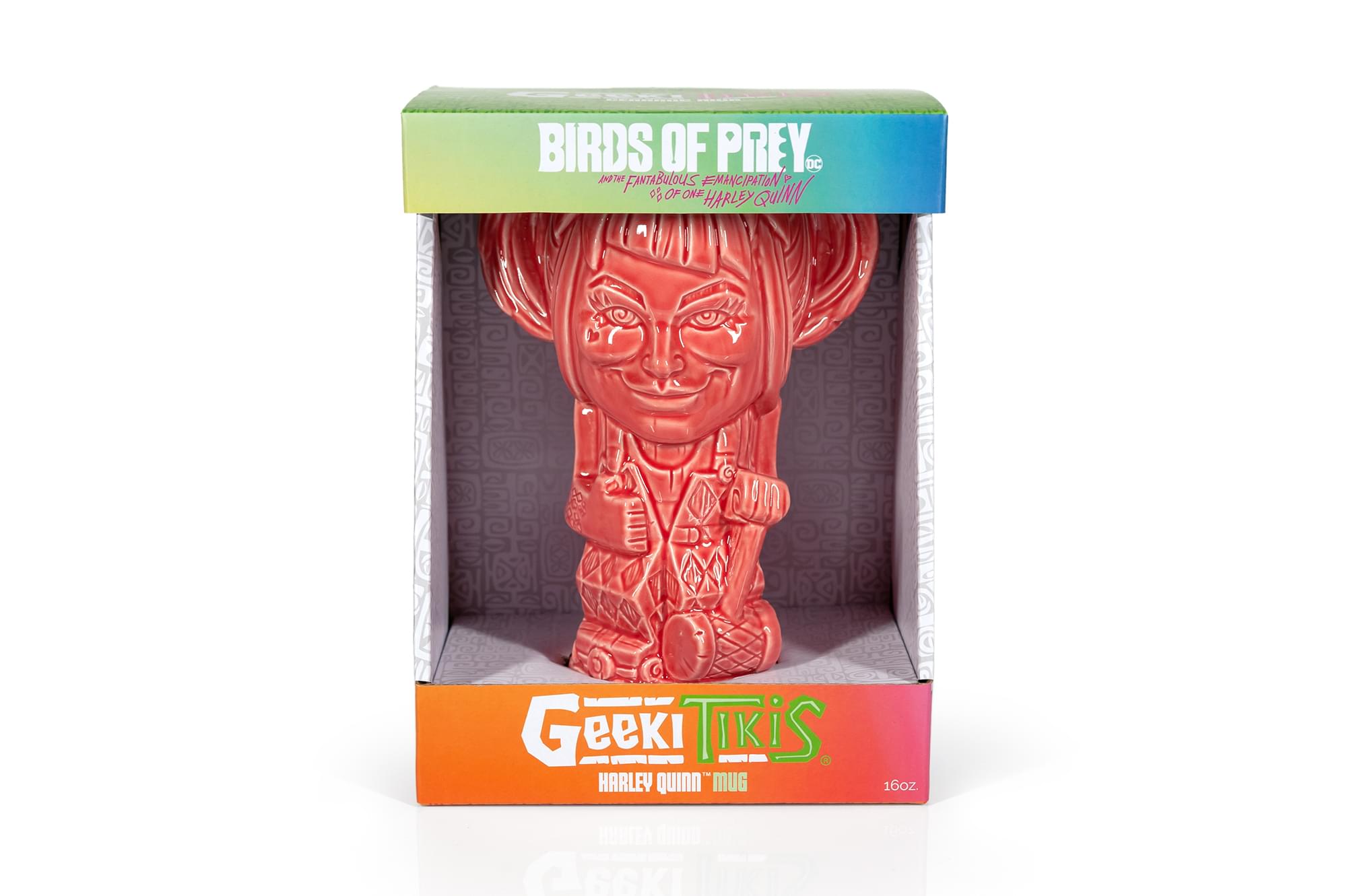 Geeki Tikis Harley Quinn Birds of Prey Ceramic 16 - Oz Tiki Mug