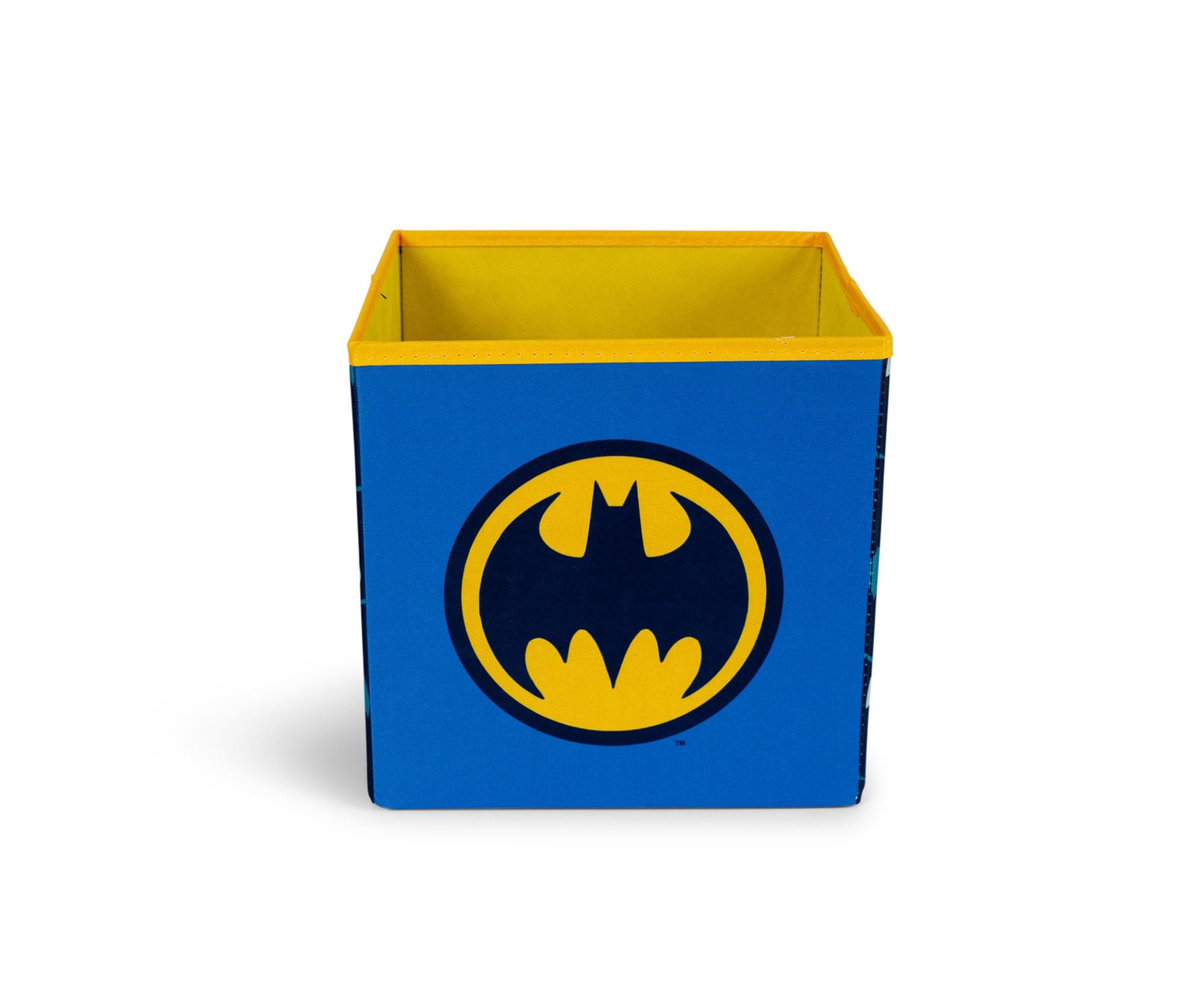 Epic DC Comics Batman Logo 11-Inch Storage Bin Cube Organizer