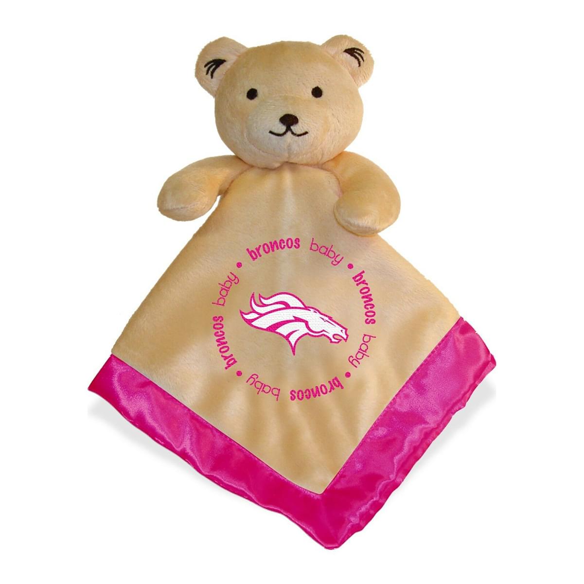 Denver Broncos NFL Super Soft Teddy Bear Baby Blanket