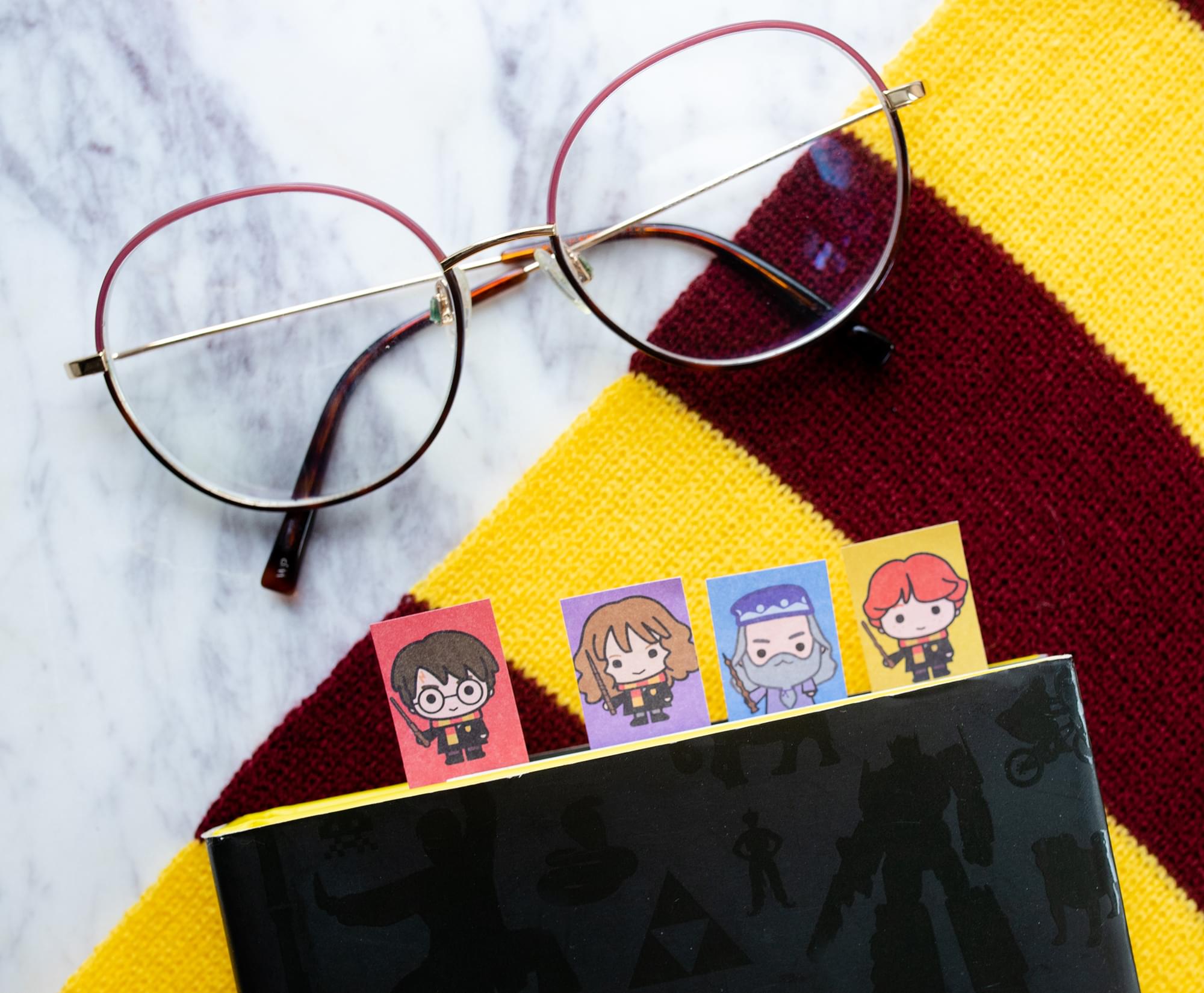 Harry Potter Chibi Magic Organizer: Sticky Notes & Tabs Set