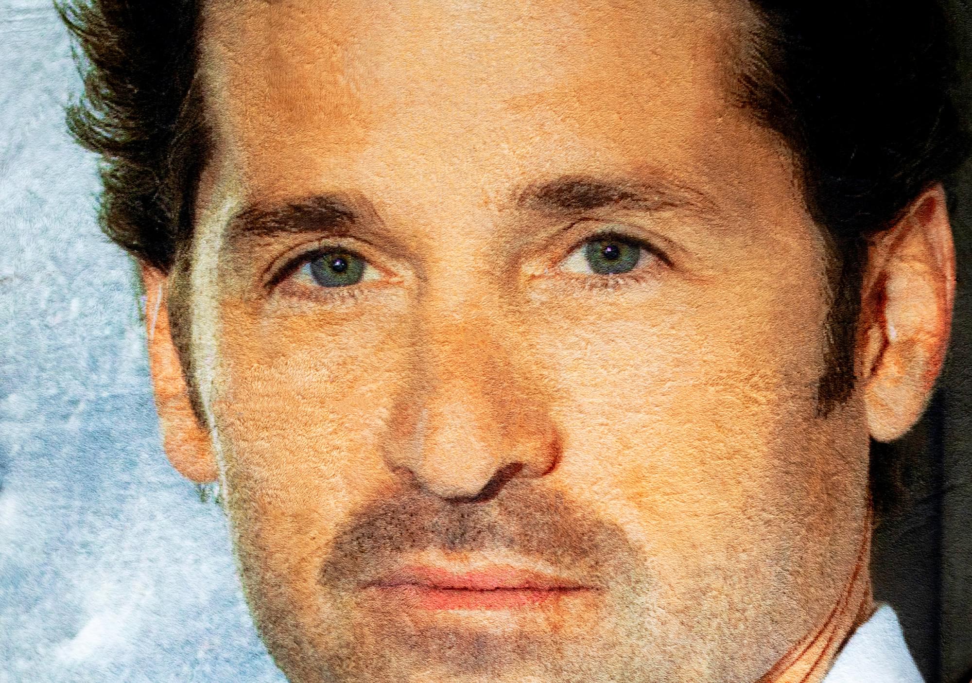 Grey's Anatomy Derek Shepherd (McDreamy) Ultra-Soft Cozy Throw Blanket - 45 x 60 Inches
