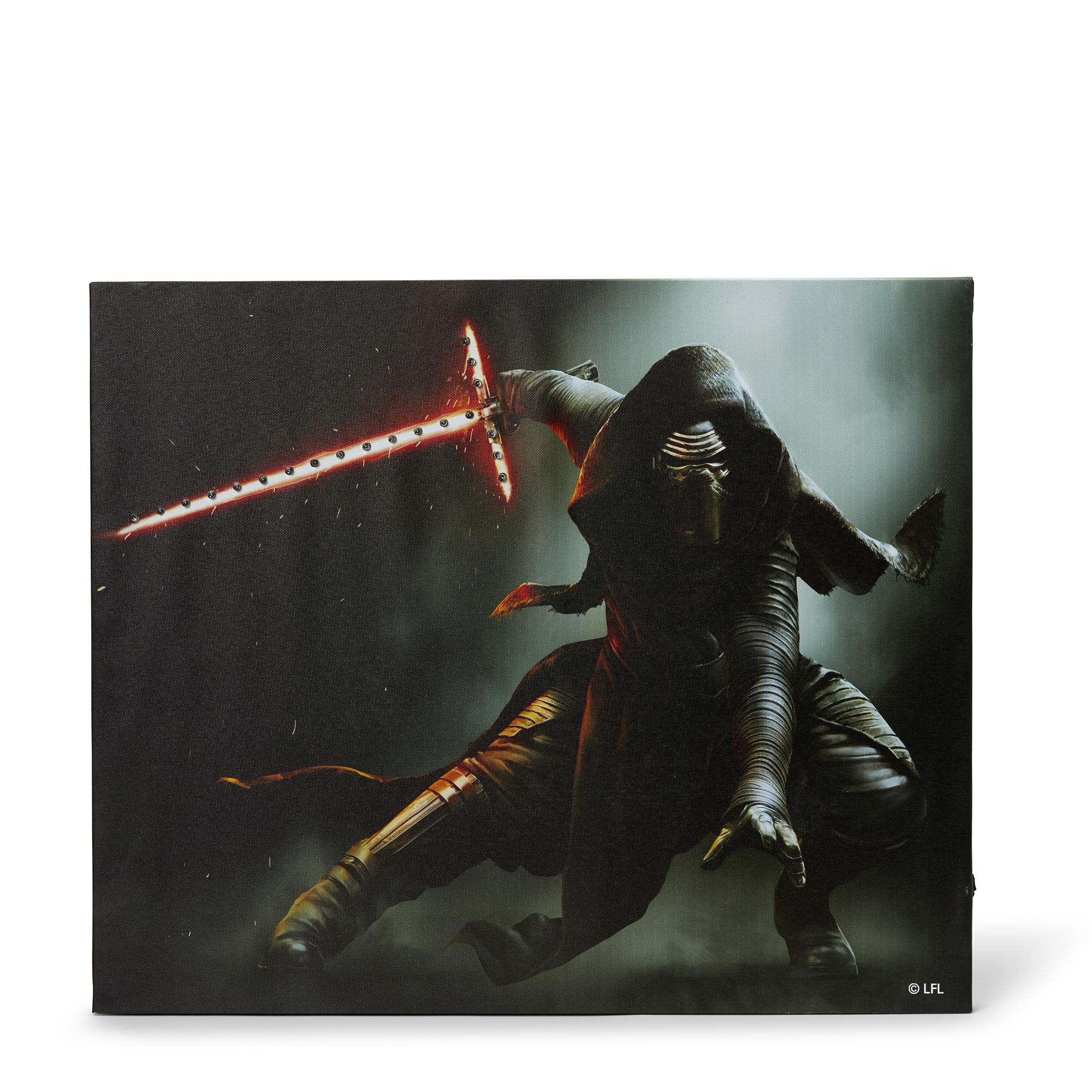 Illuminate Your Space with Kylo Ren Canvas Art