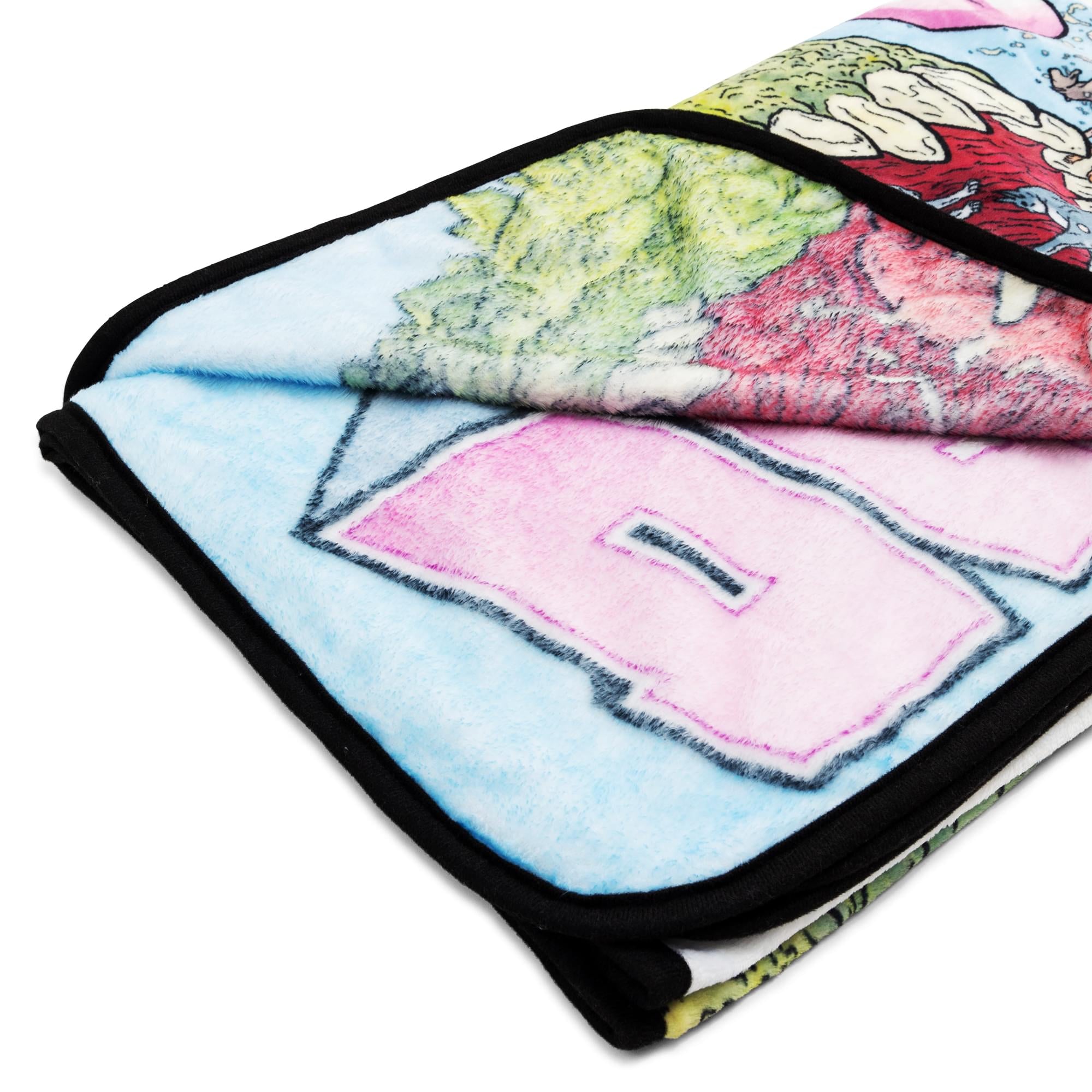 Deadpool Marvel Comics Best Fleece Ever Raschel Throw Blanket - 50 x 60 Inches