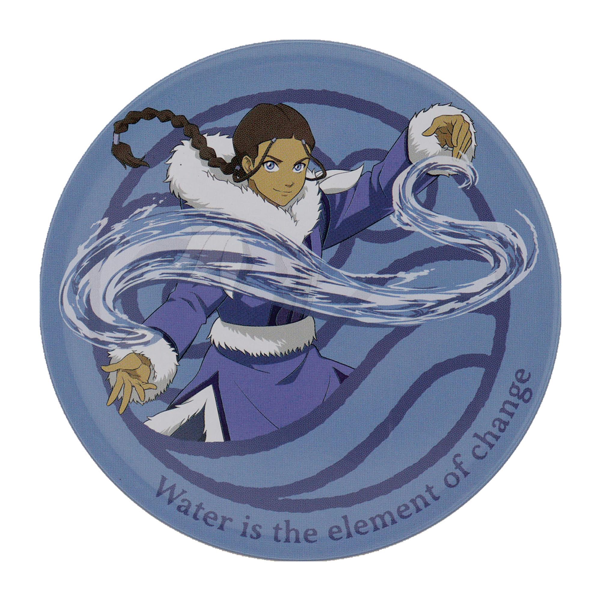 Unleash Your Inner Avatar with This Epic 4-Piece Metal Coaster Set!