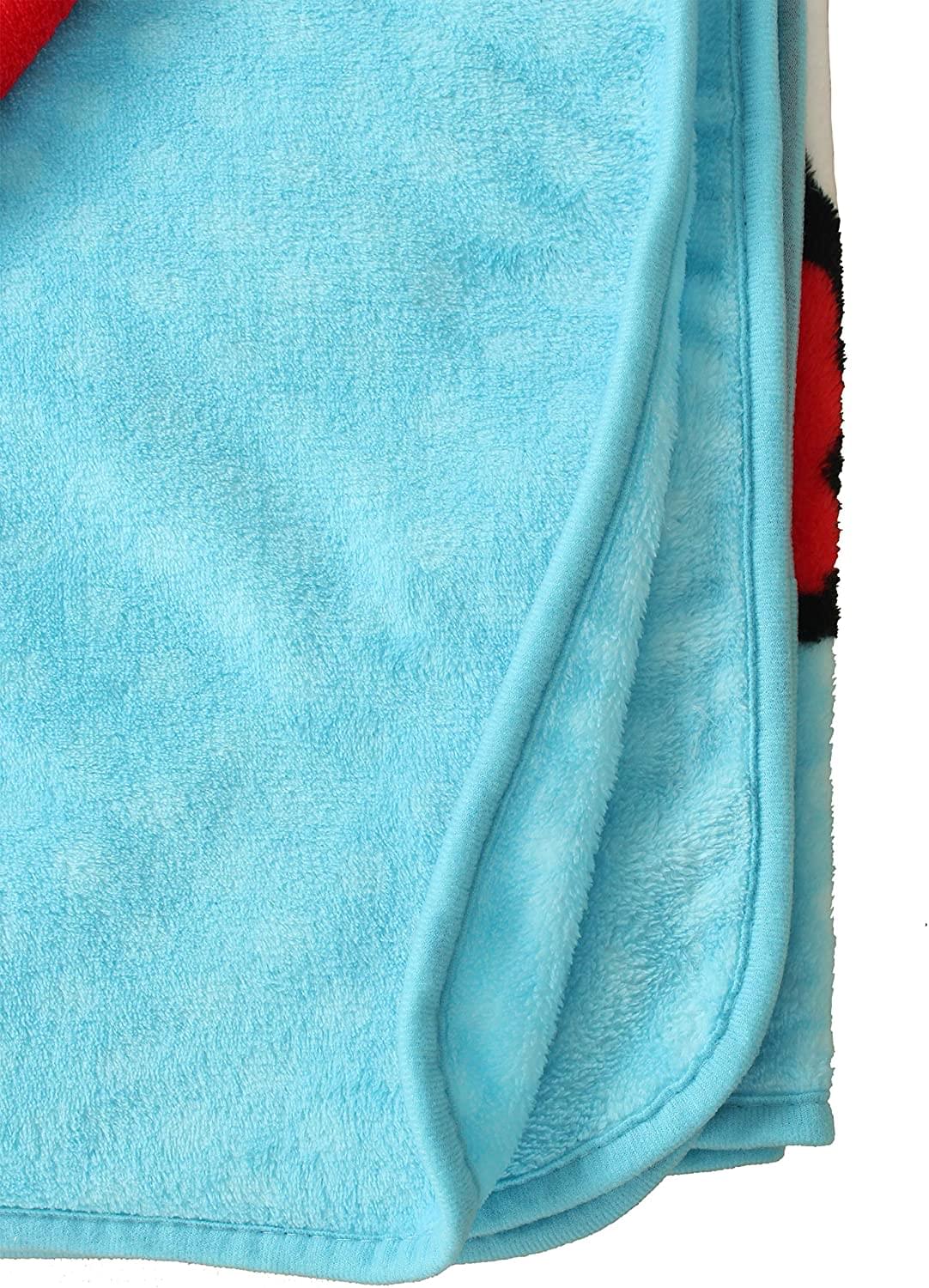 Peanuts Snoopy & Woodstock Ultra-Soft Fleece Throw Blanket - 45x60 Inches