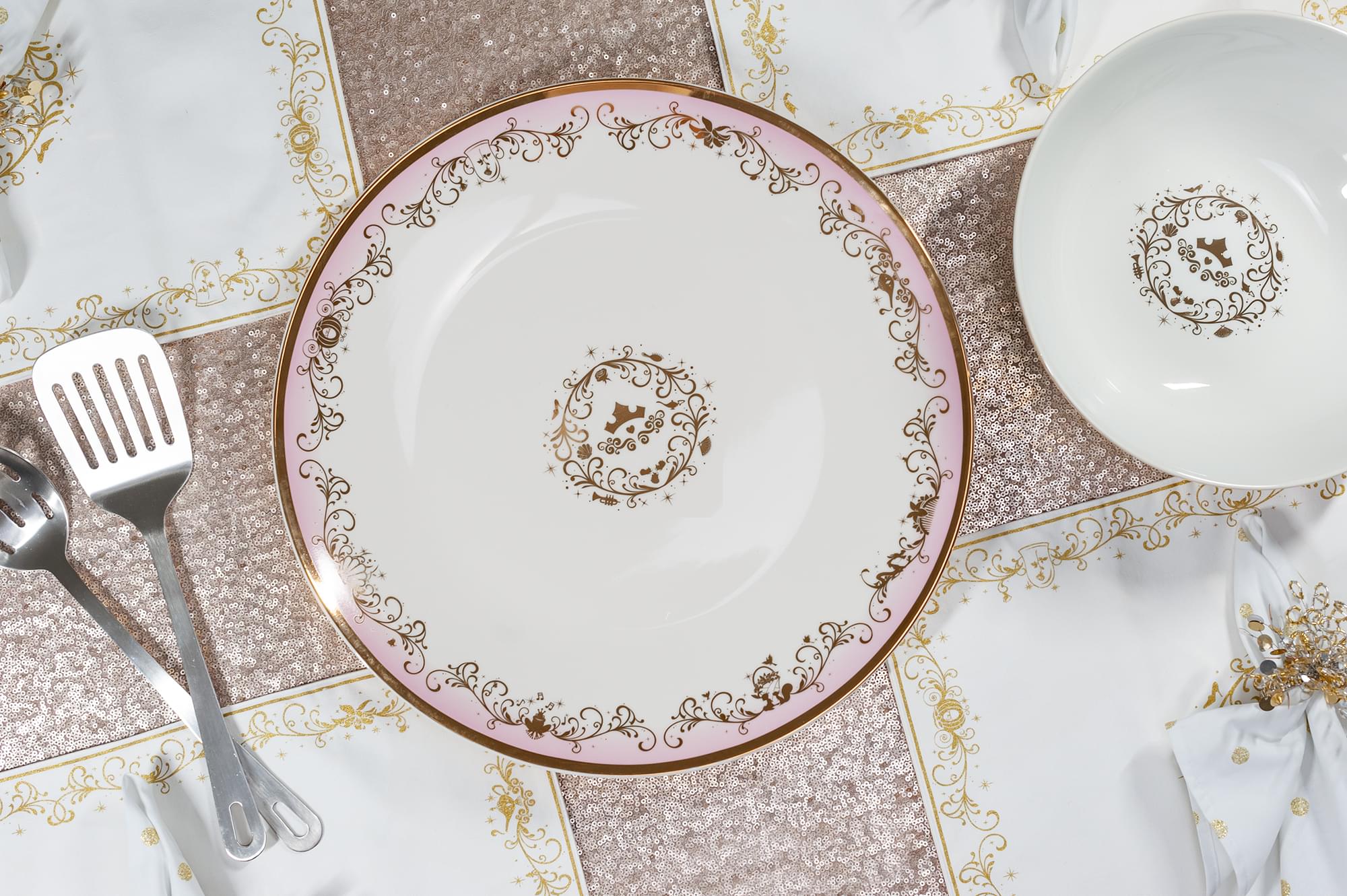 Enchanting Disney Princess 16-Inch Ceramic Serving Platter