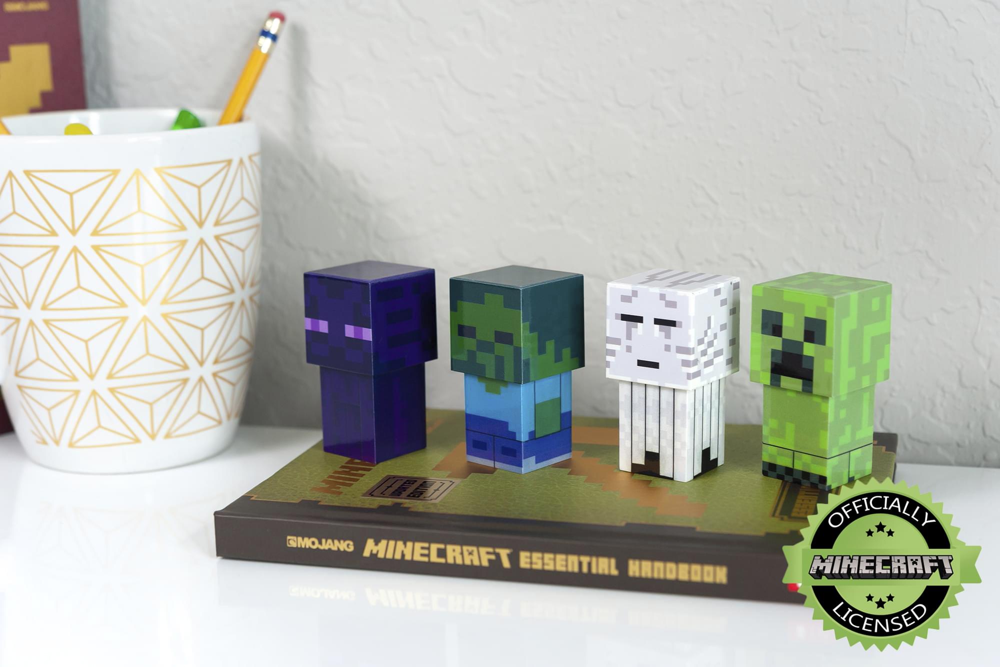 Light Up Your World with the Minecraft Mini Mob 4-Piece Figure Set