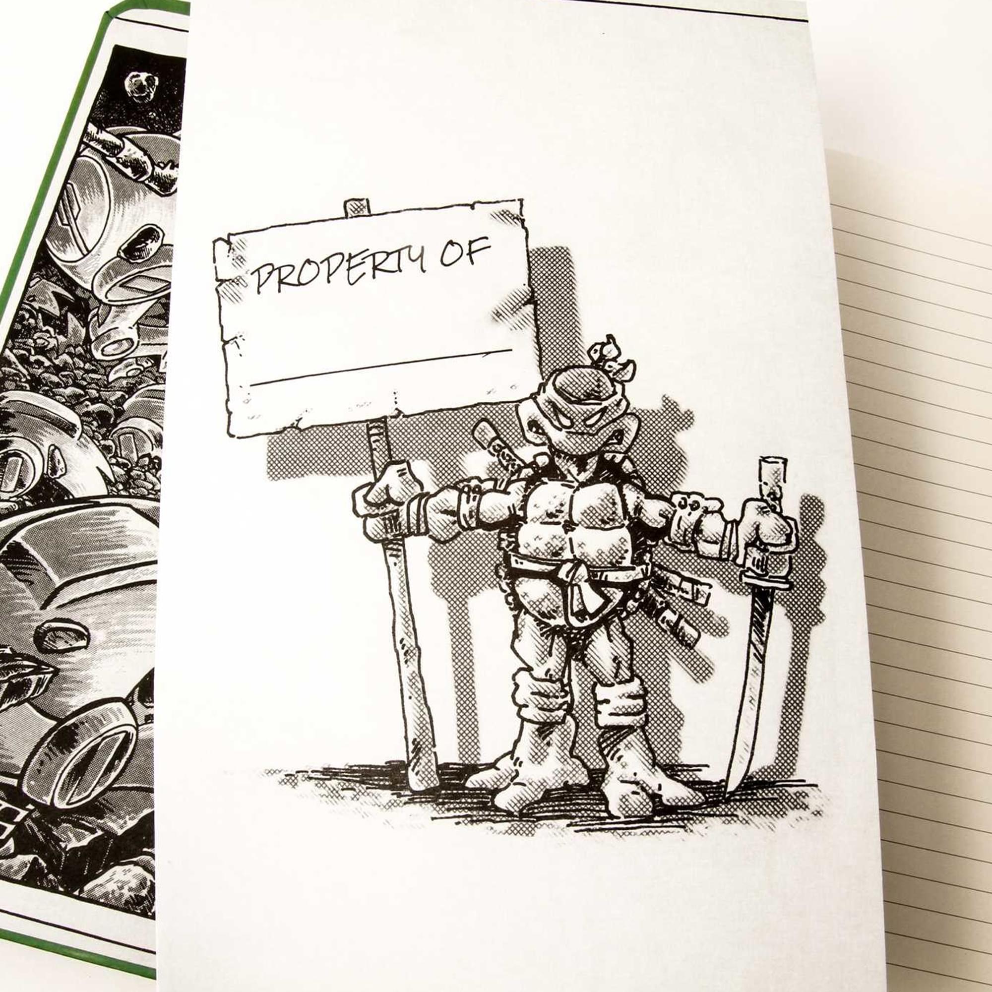 Epic Teenage Mutant Ninja Turtles Hardcover Ruled Journal - 192 Pages!