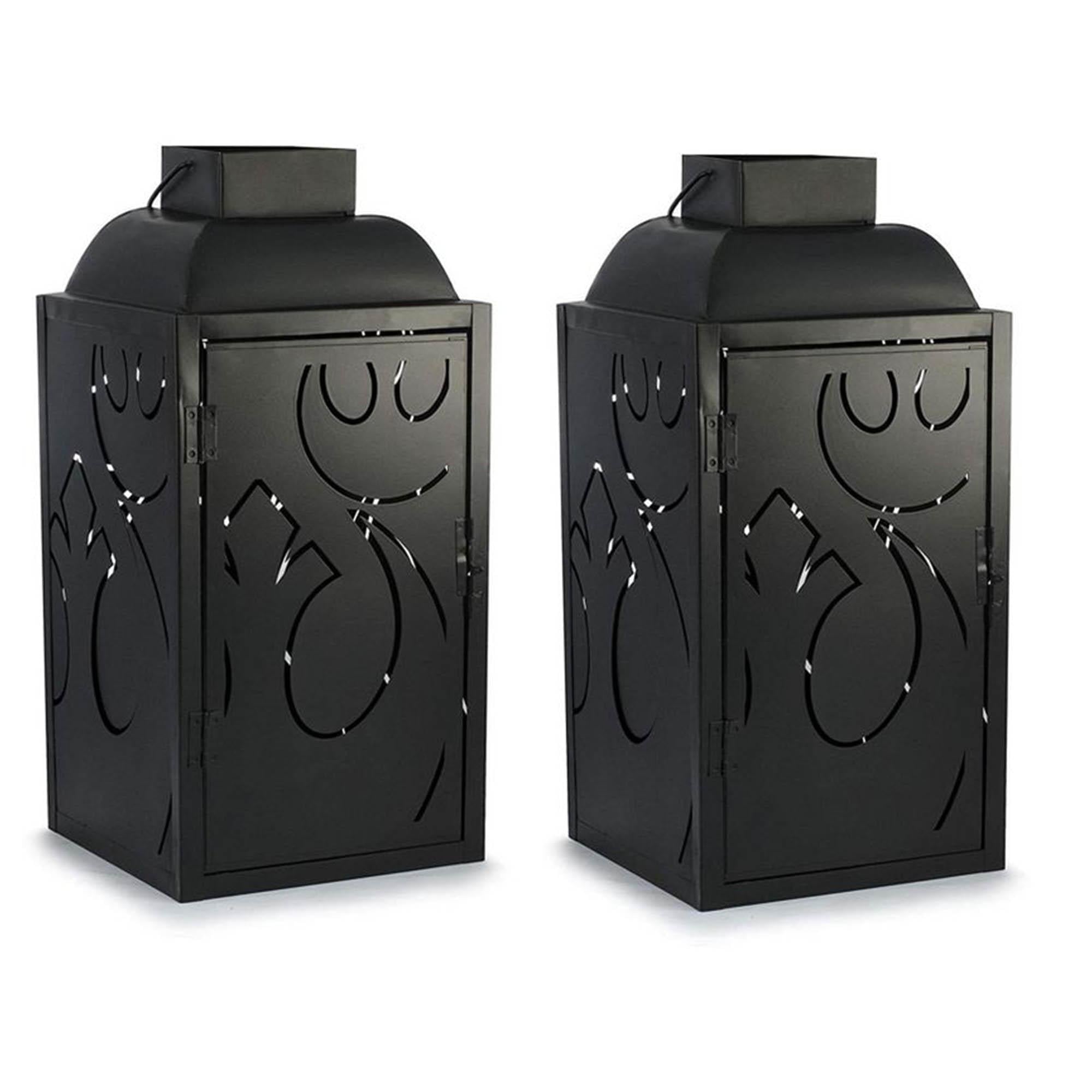 Stunning Star Wars Black Stamped Lantern Set - Rebel Insignia, 14 Inches! Get Yours Now!