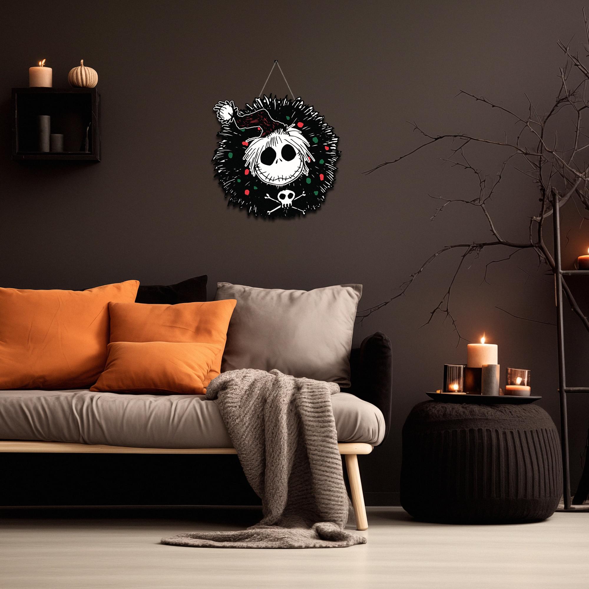 Jack Skellington Nightmare Before Christmas MDF Wall Art for Hanging