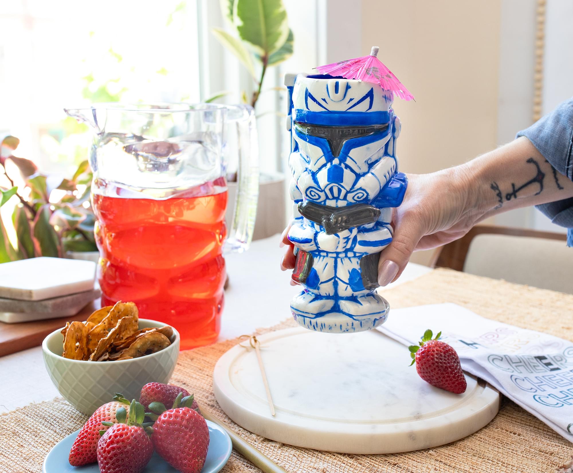 Geeki Tikis Star Wars Captain Rex 15-Ounce Ceramic Mug